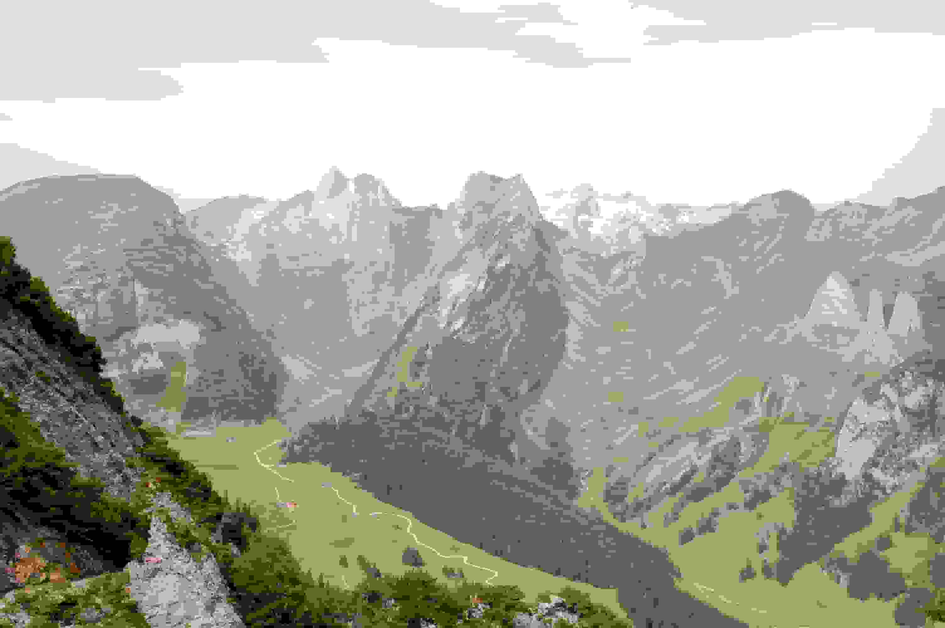 Fählensee, Hundstein und Widderalp