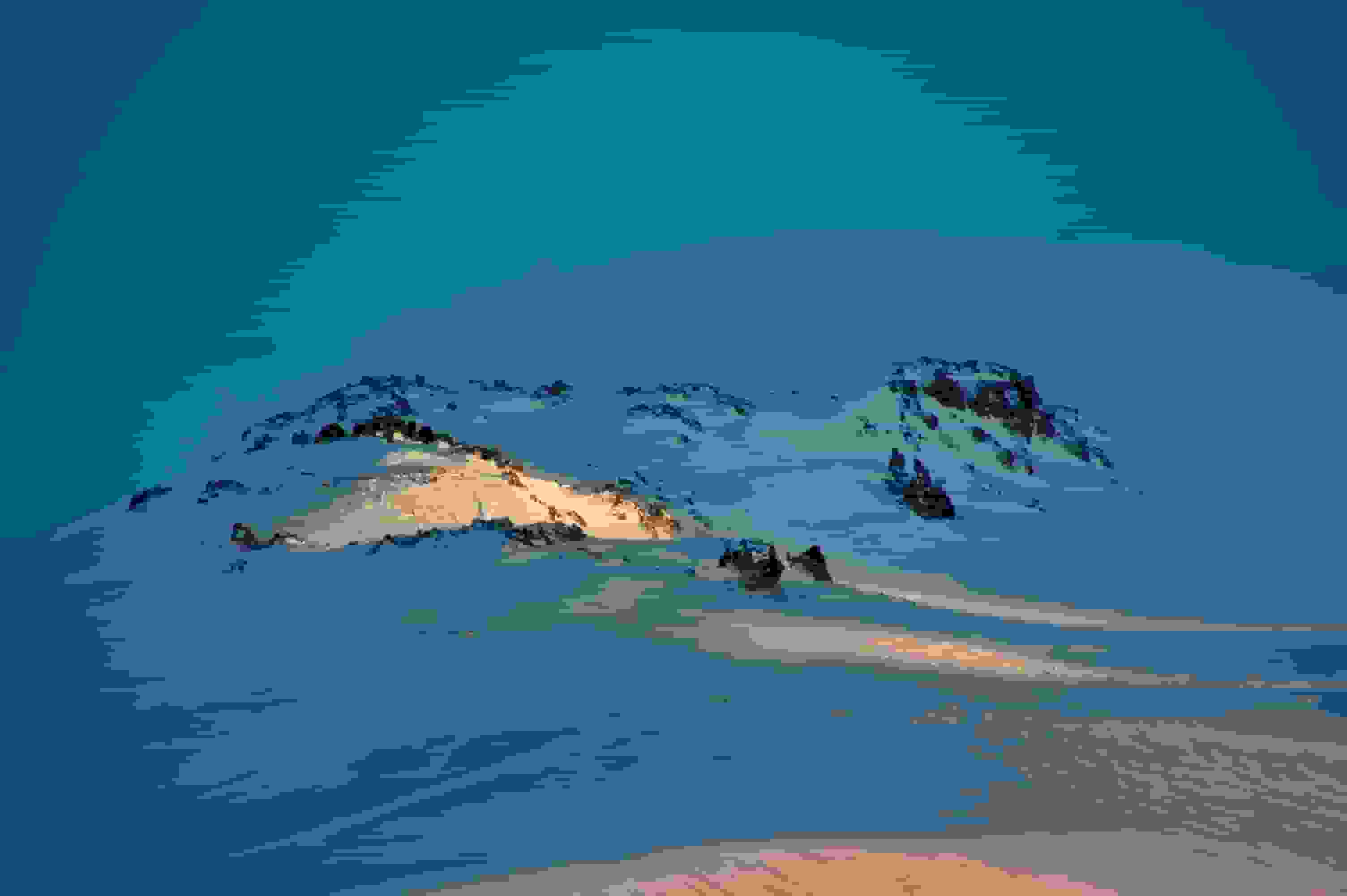 Zoom zu den Lenz Rocks, wo wir uns am nächsten Tag akklimatisieren möchten