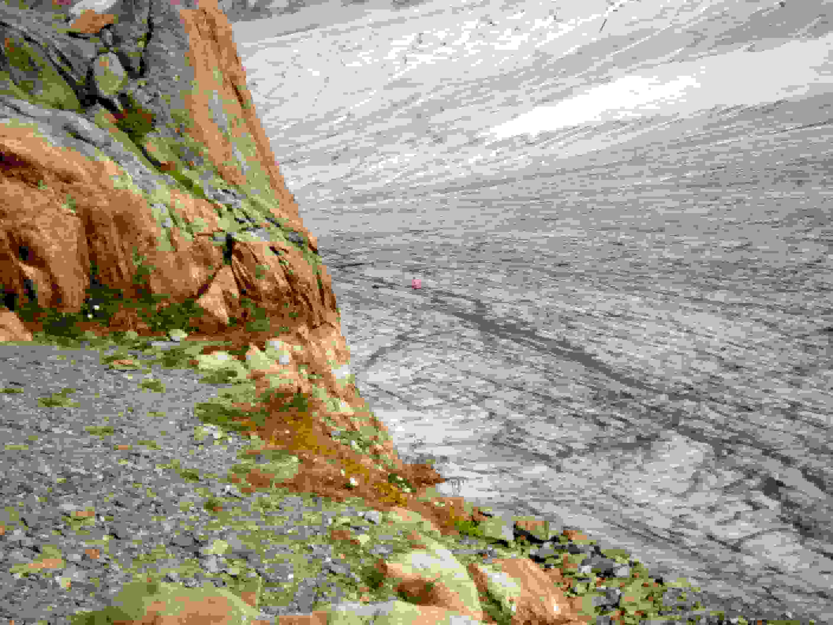 Baden auf dem Gletscher