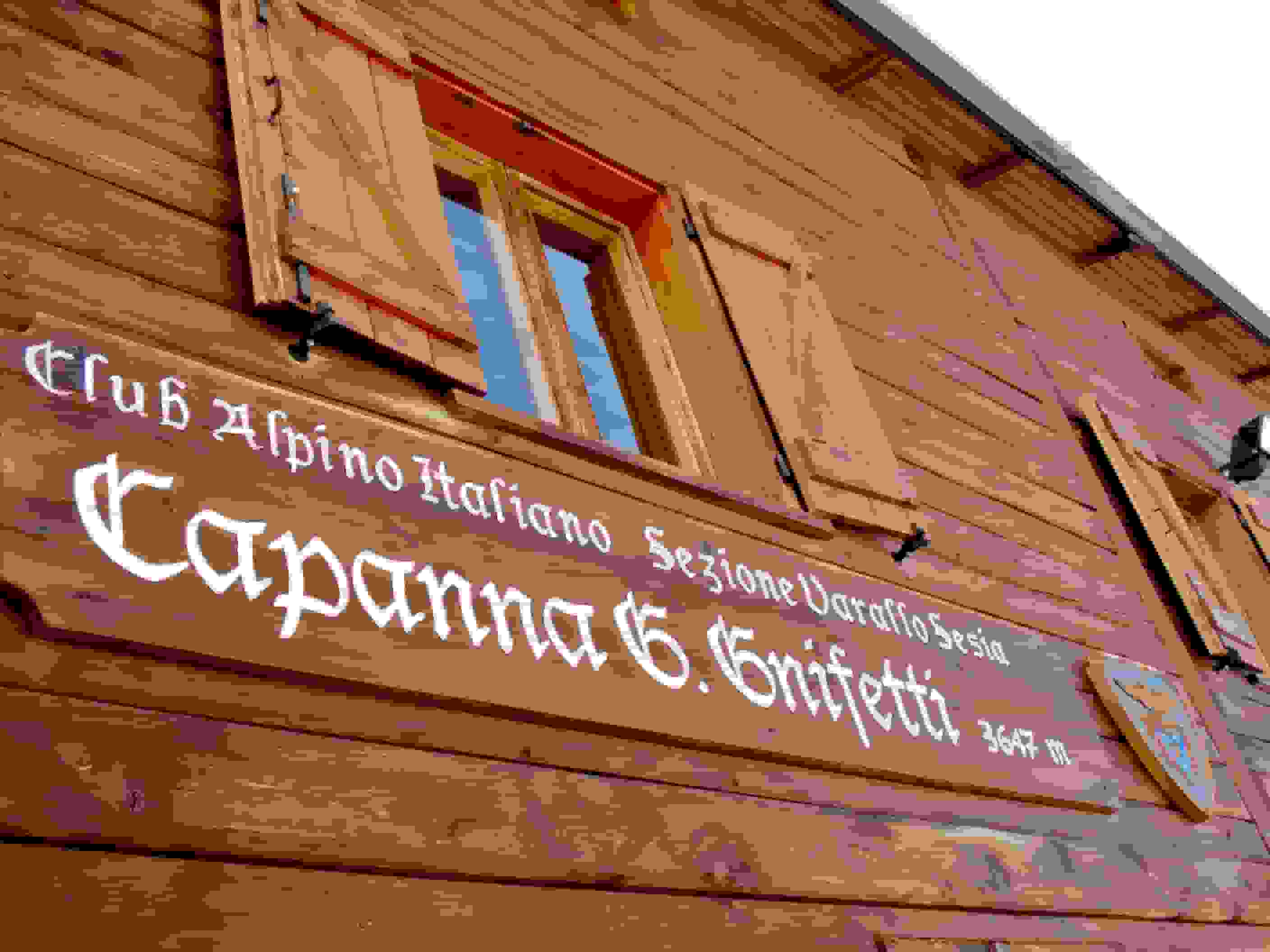 Beim Rifugio Gnifetti