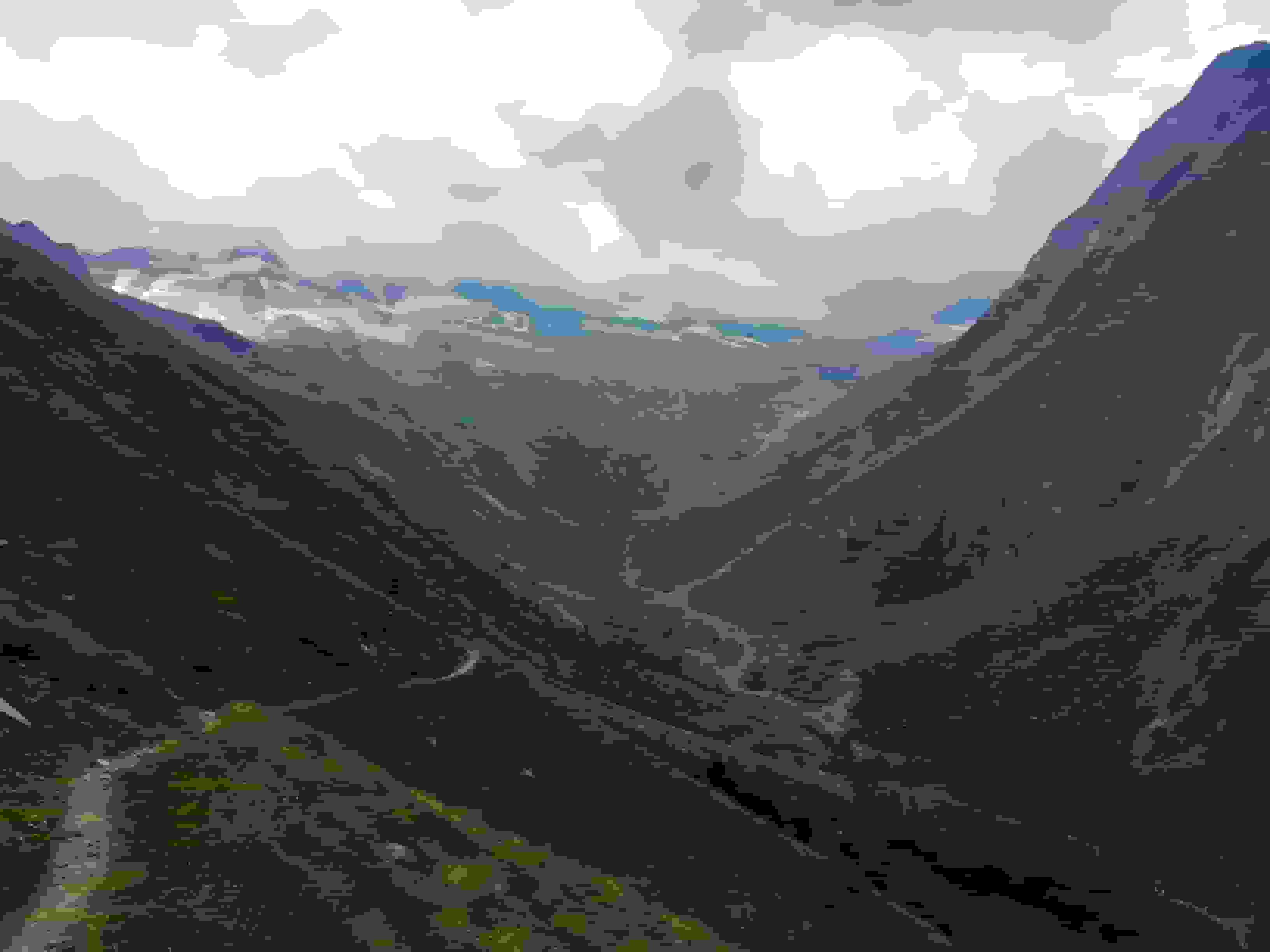 Auf dem Höhenweg zurück ins Almagellertal