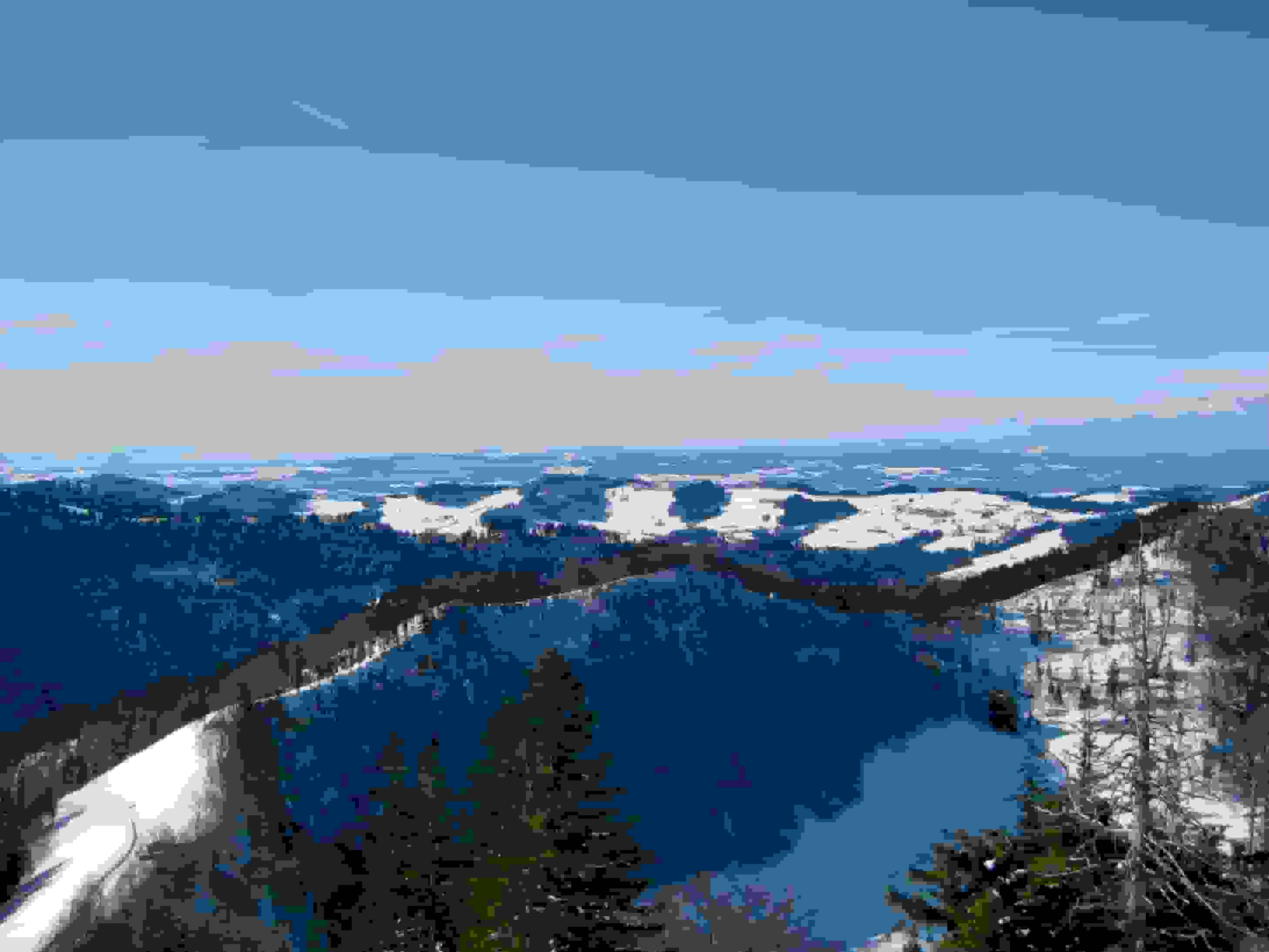 Bachtelkette - und weit hinten der Jura