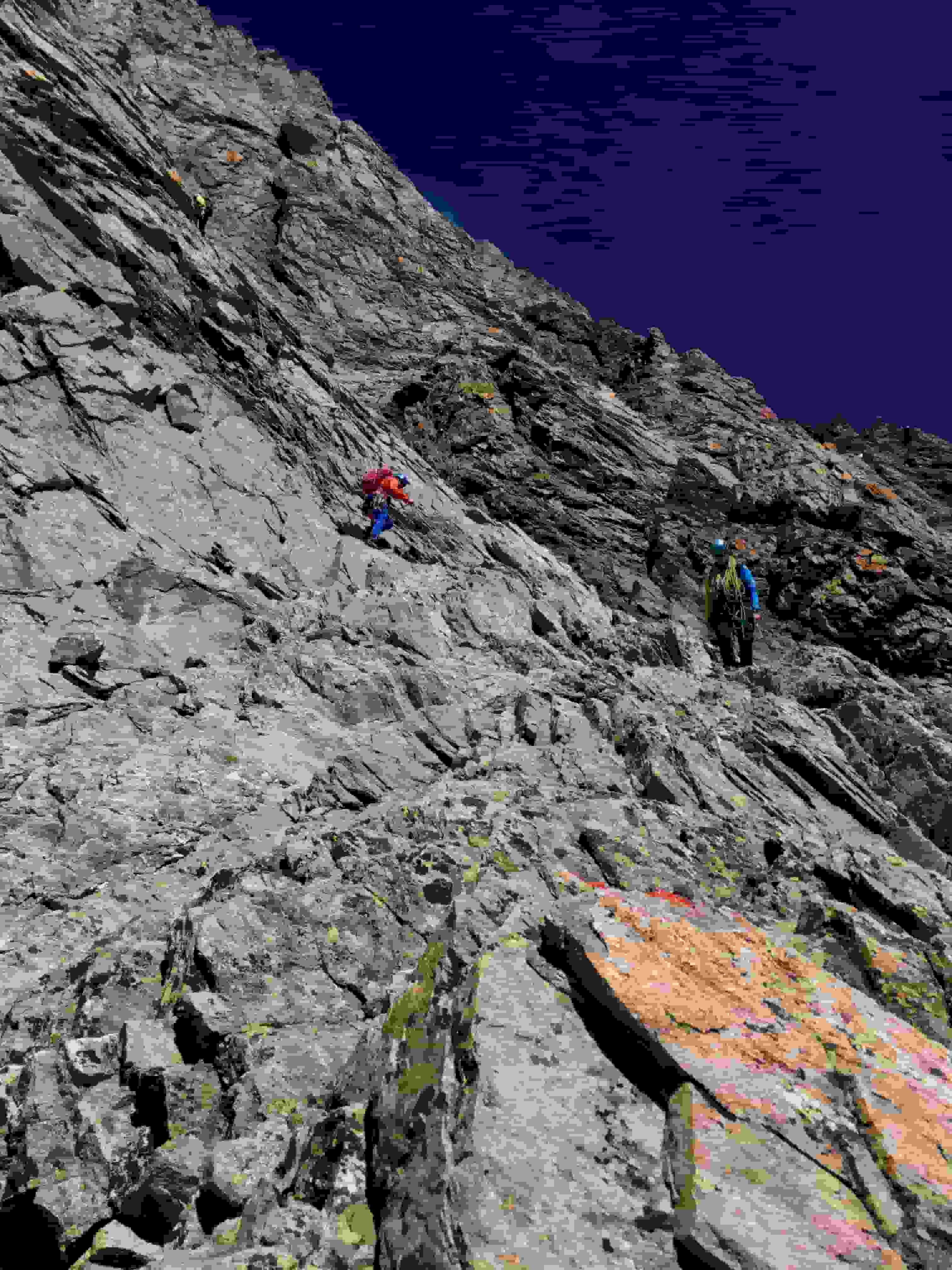 Zwischendurch immer wieder Gehgelände (Foto: Danny)