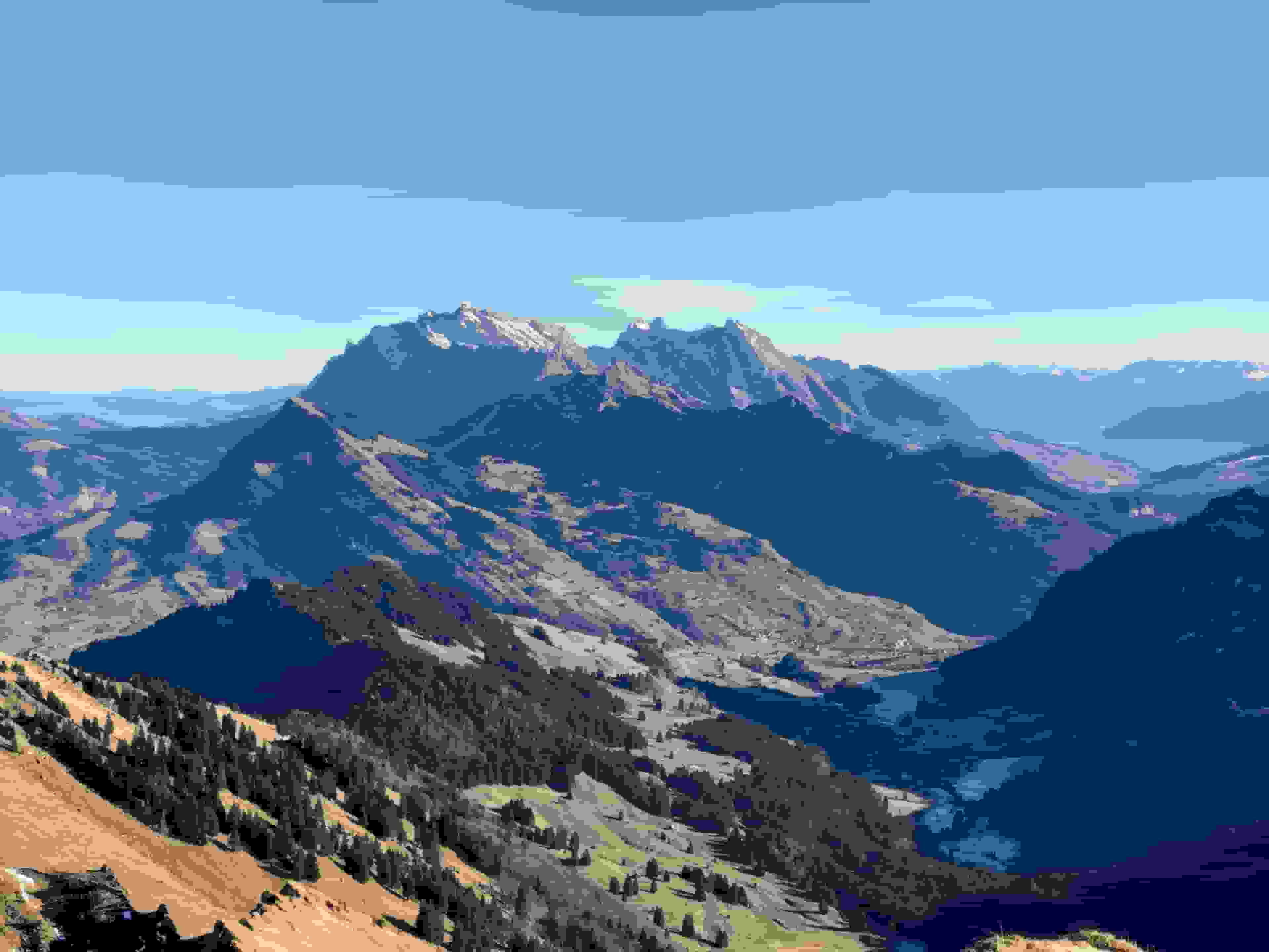 Linthebene vom Gipfel aus gesehen