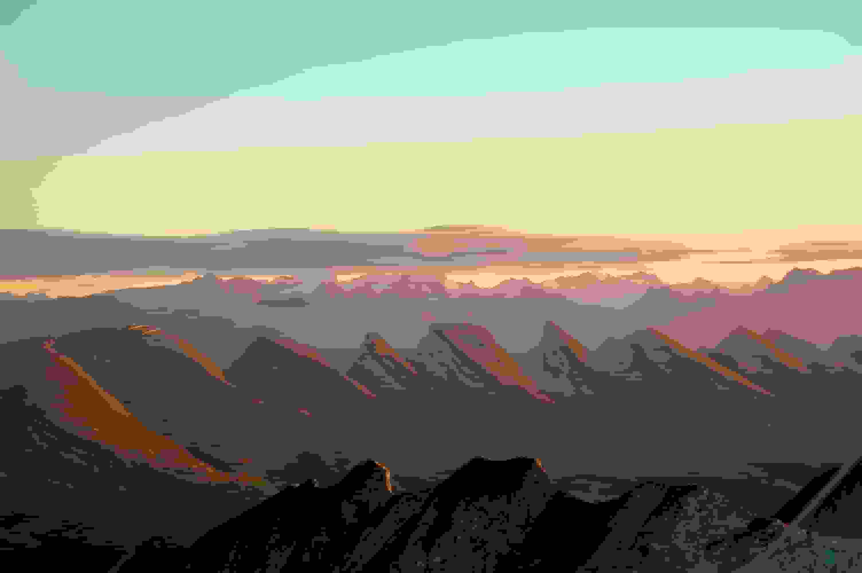 Churfirsten im Abendlicht