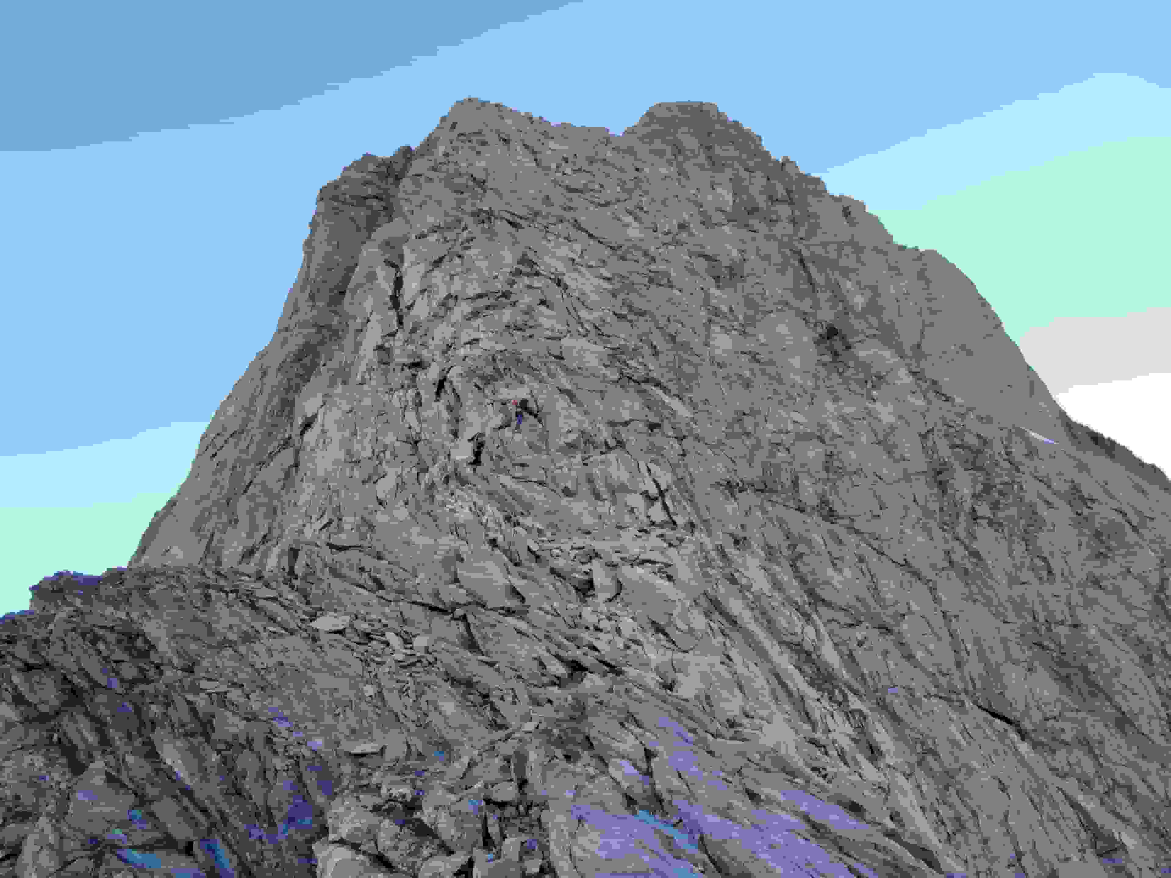 Der Weiterweg von der Schulter