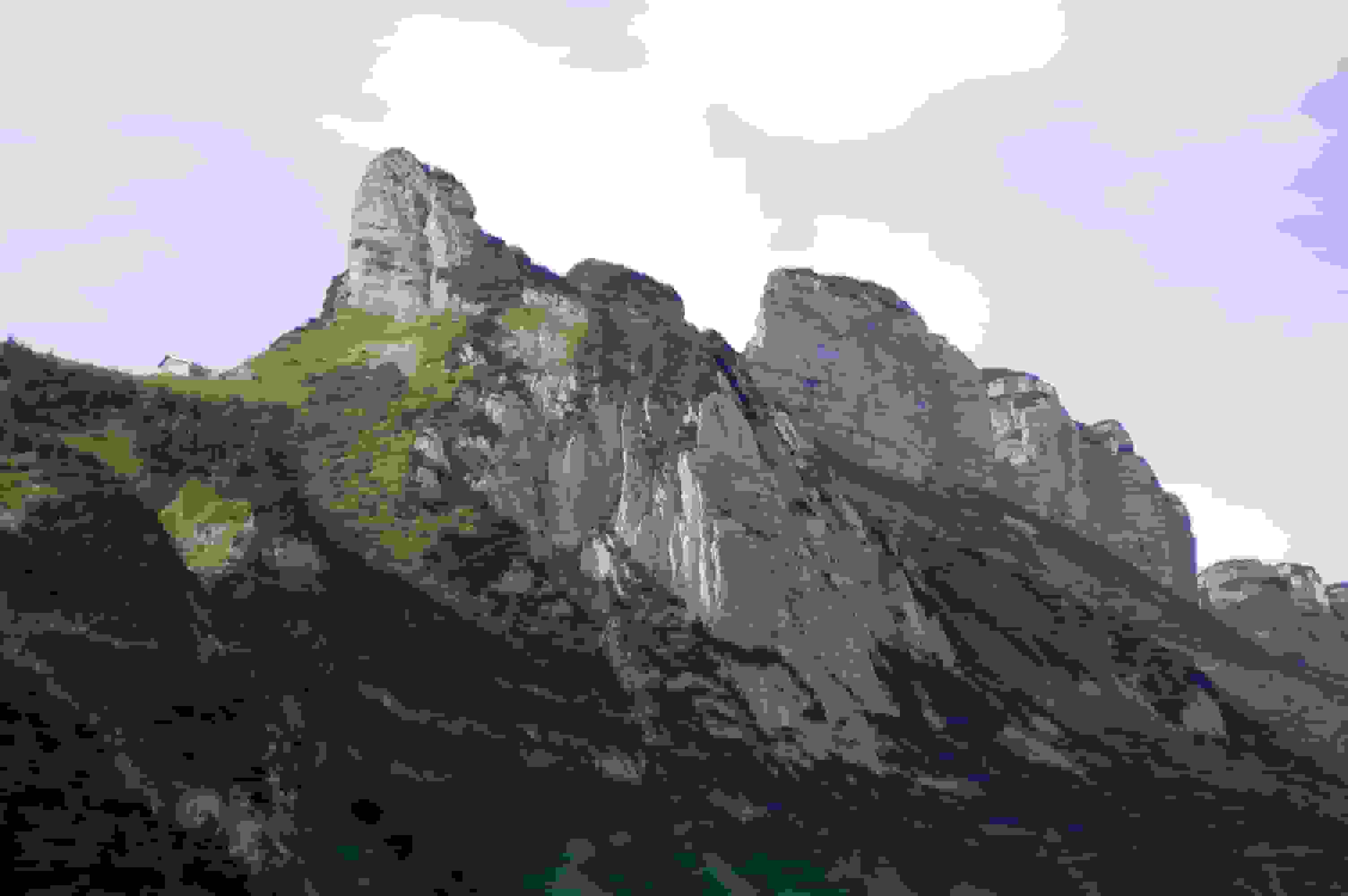 Blick zur Stauberen mit der Chanzel