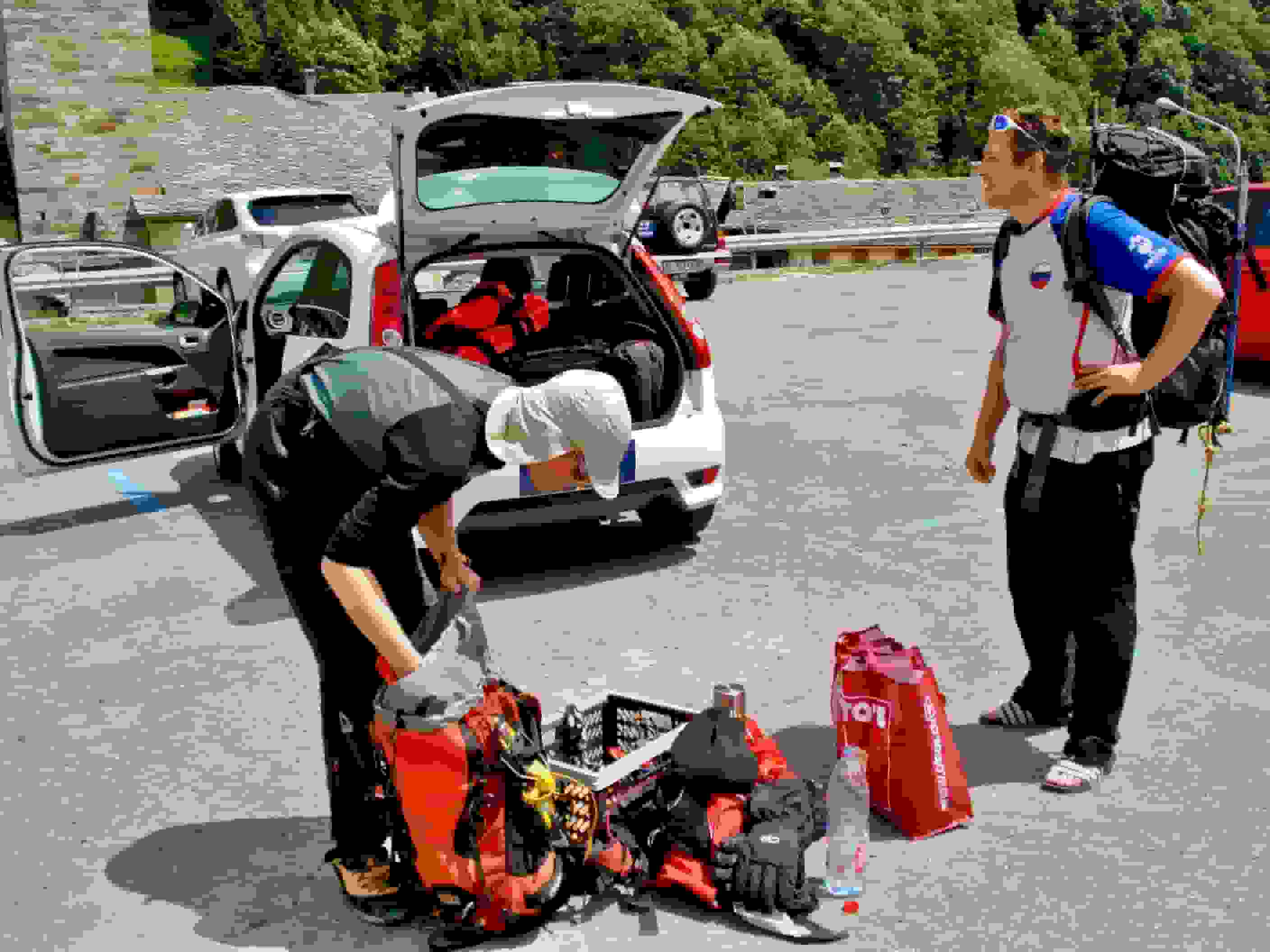 Letzte Vorbereitungen, bevor es losgeht