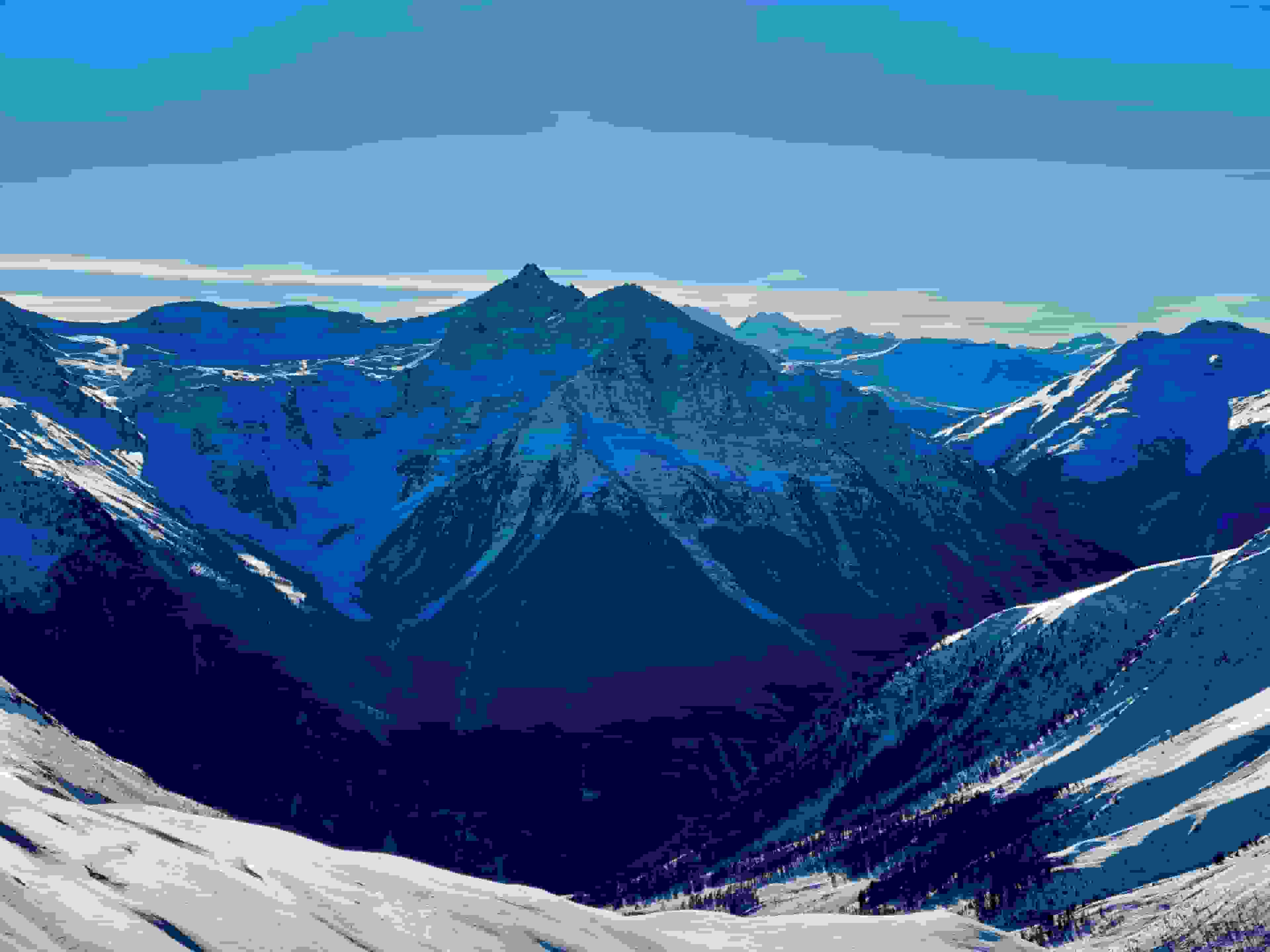 Piz d'Arpiglias und Piz Mezdi