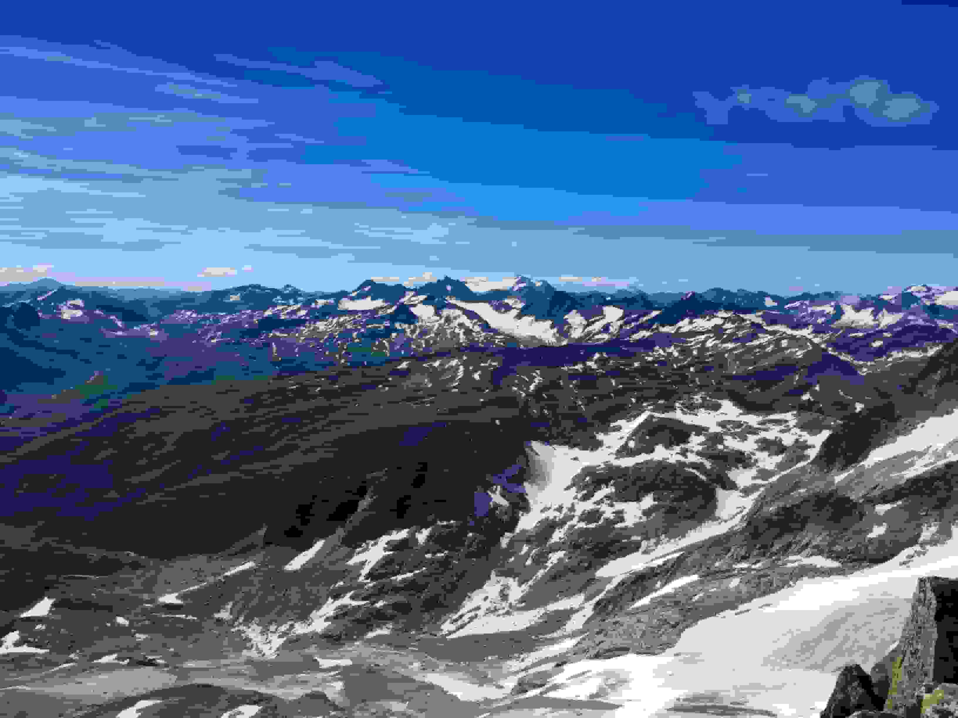 Weitblicke zum Basodino im Tessin