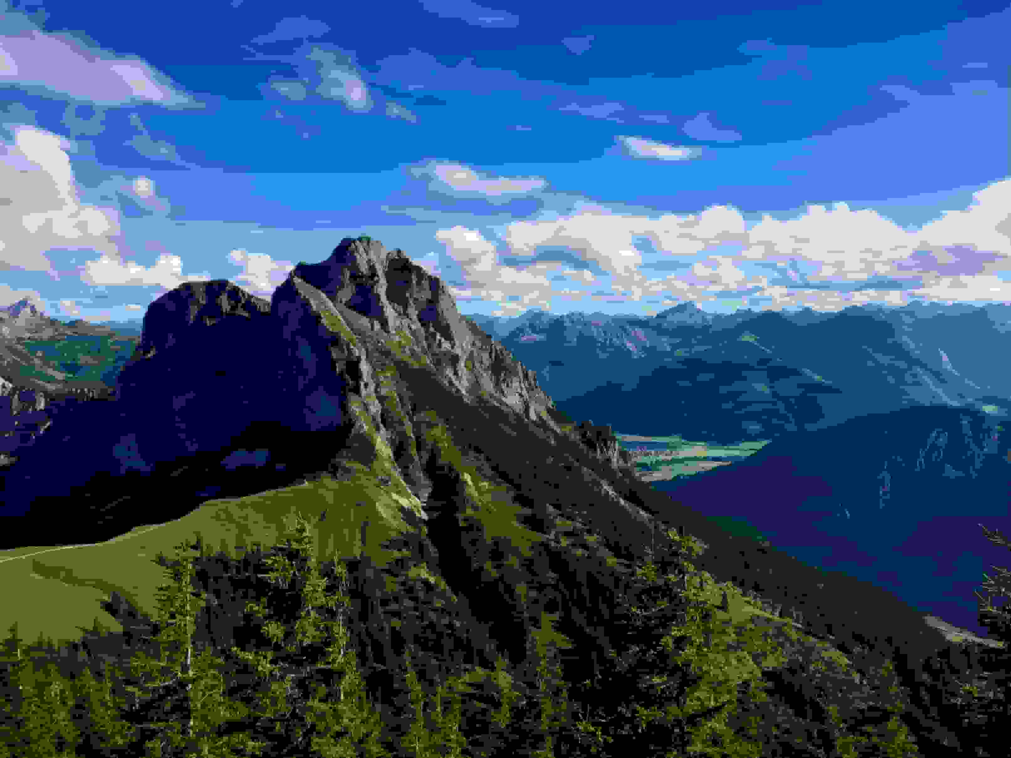 Aggenstein vom Breitenberg gesehen