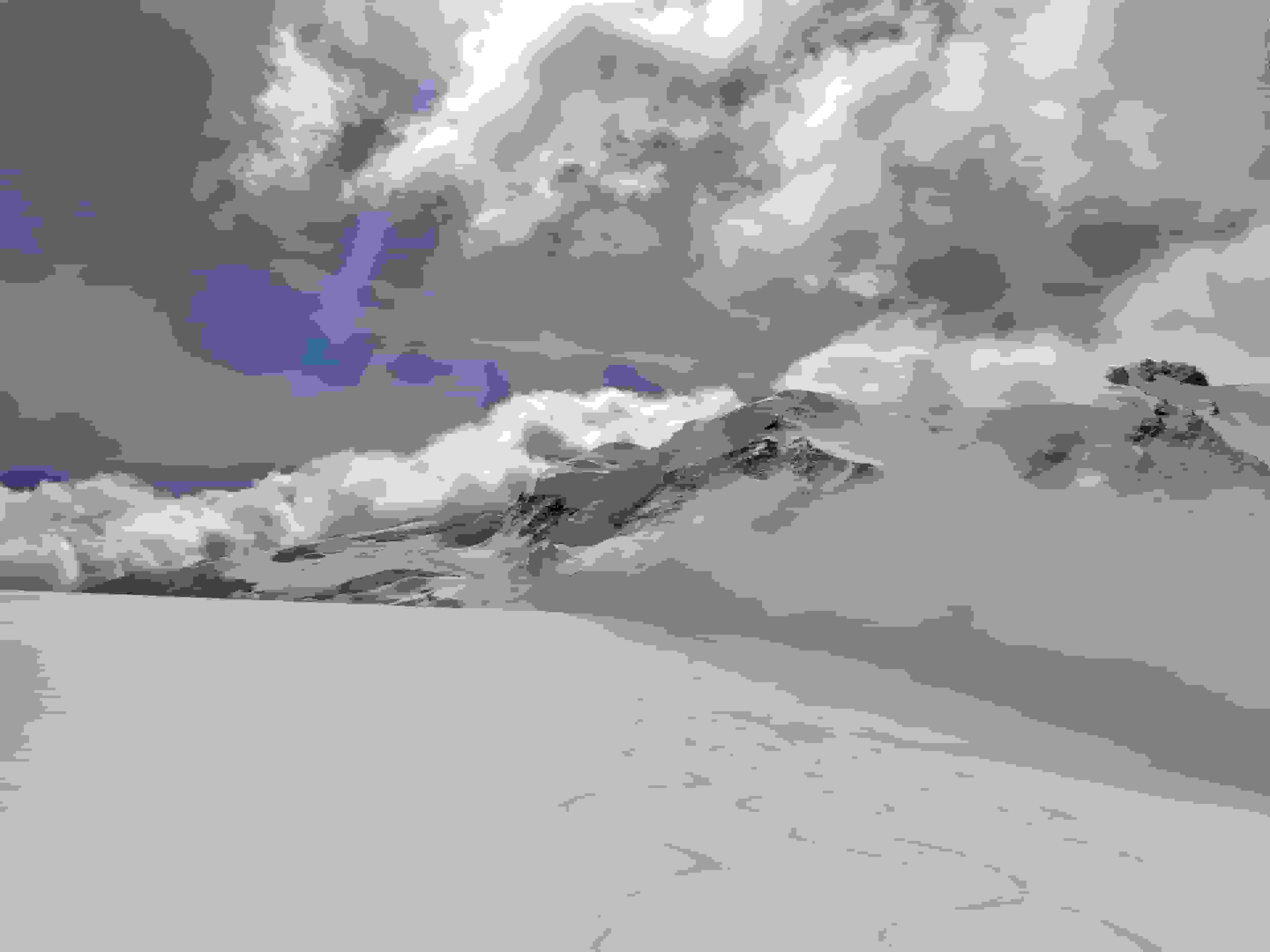 Die Quellwolken scheinen Überhand zu nehmen