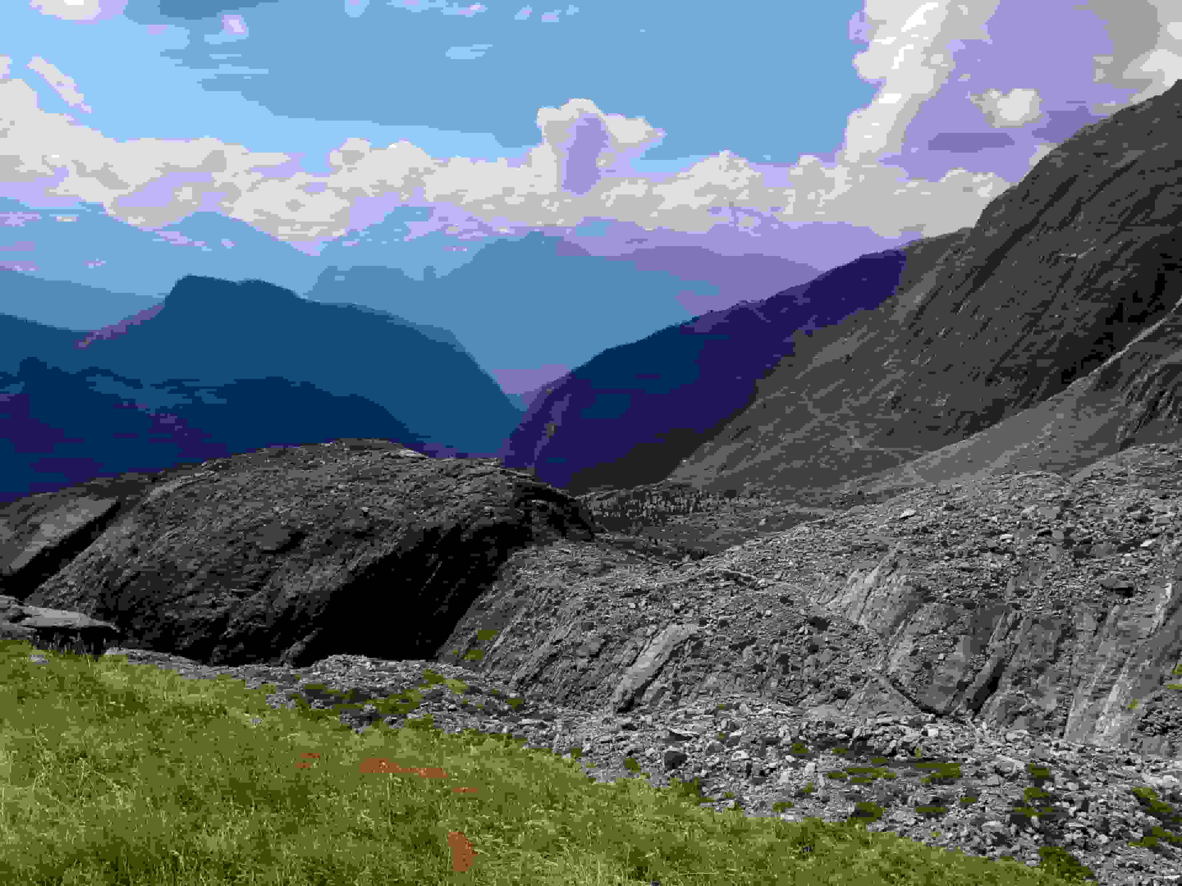 Blick zurück zum Aletschbord (Foto: Ricky)