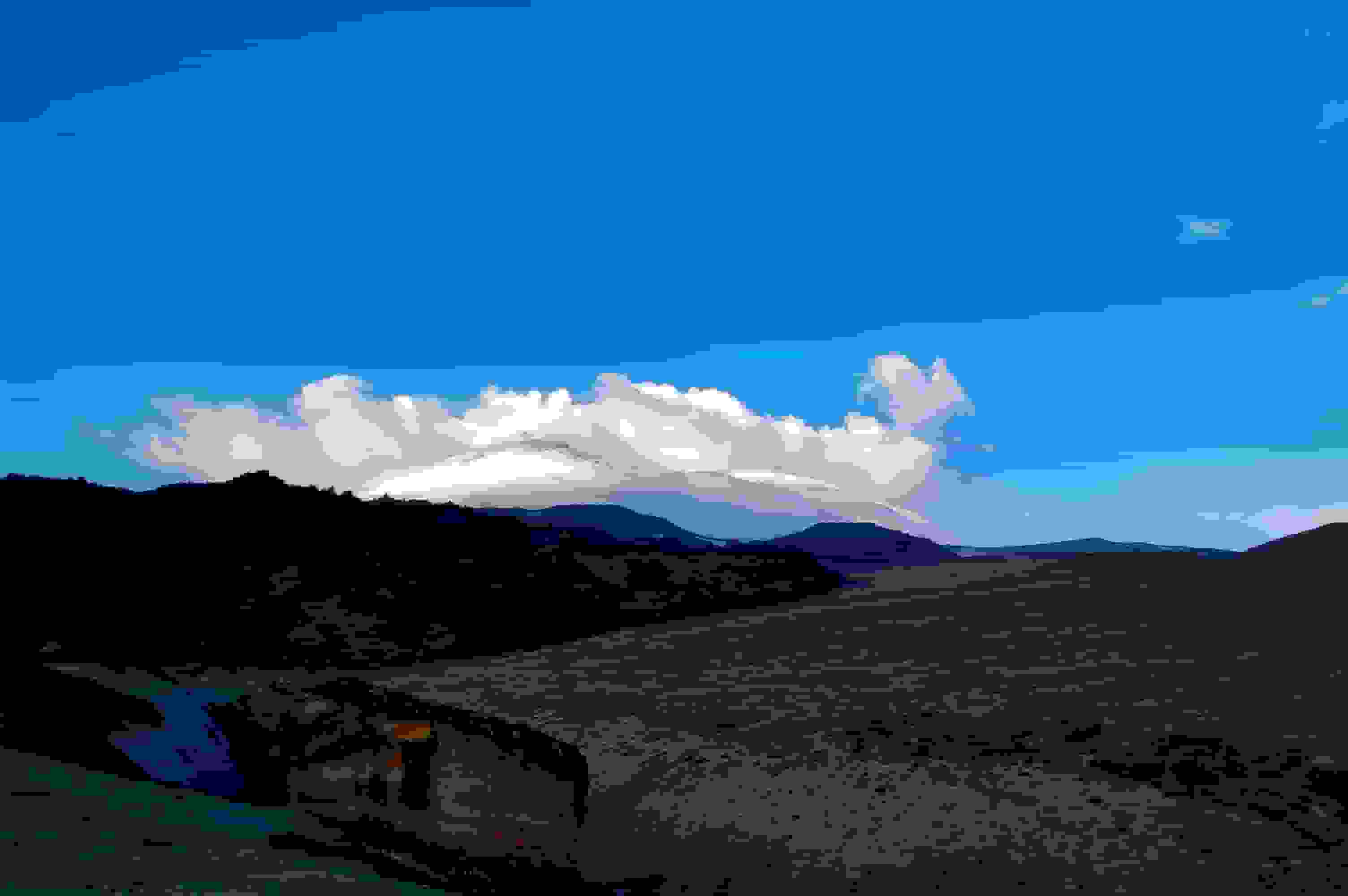 Blick nach Süden zum Elbrus