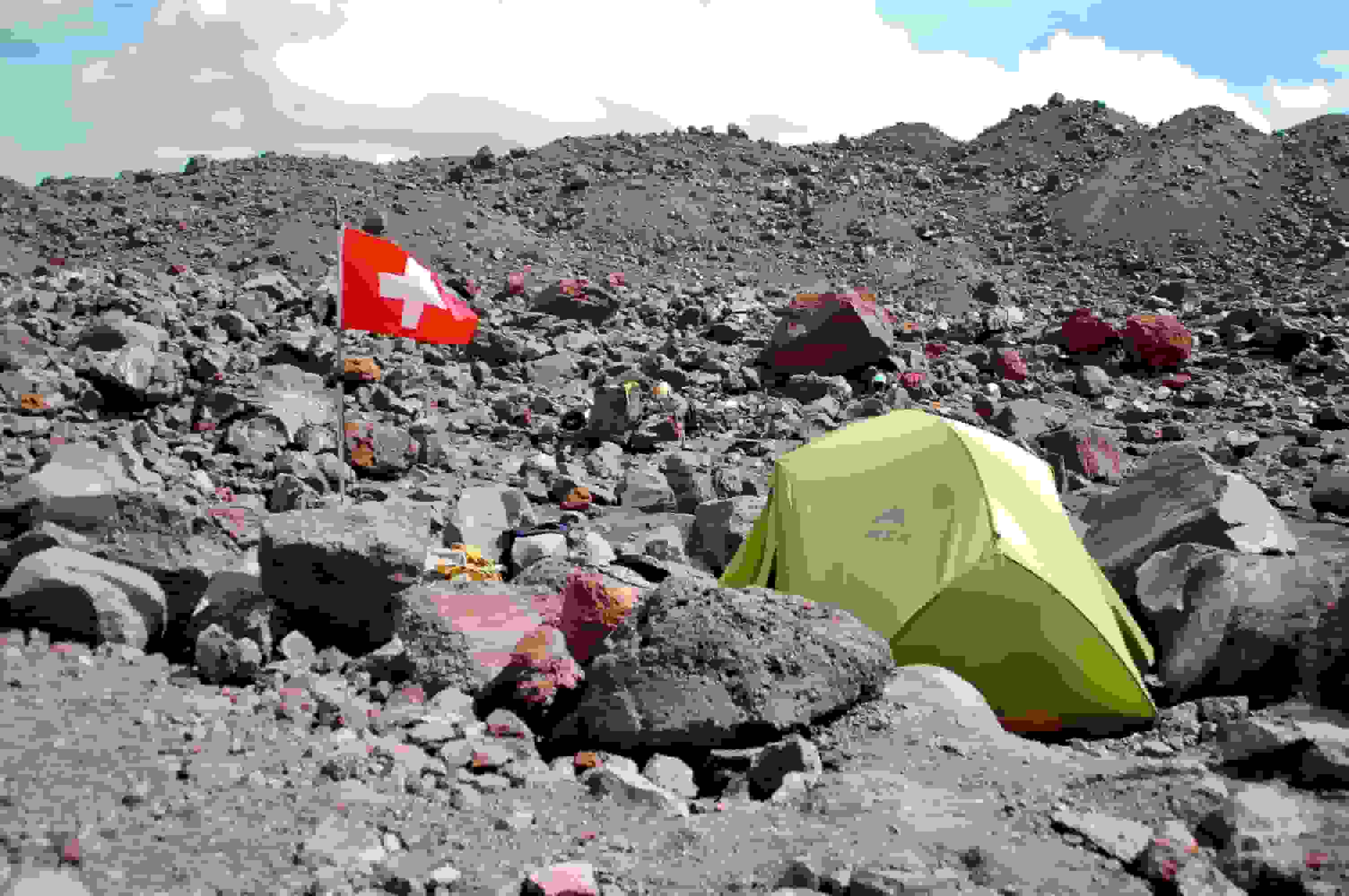 Zurück im Hochlager