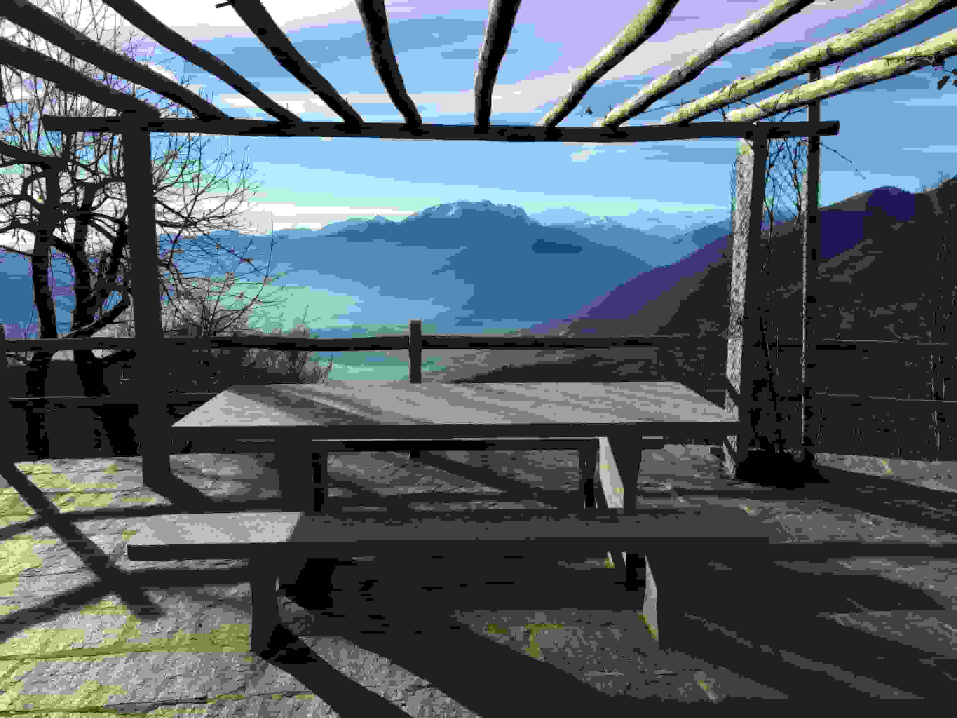 Terrasse mit Aussicht