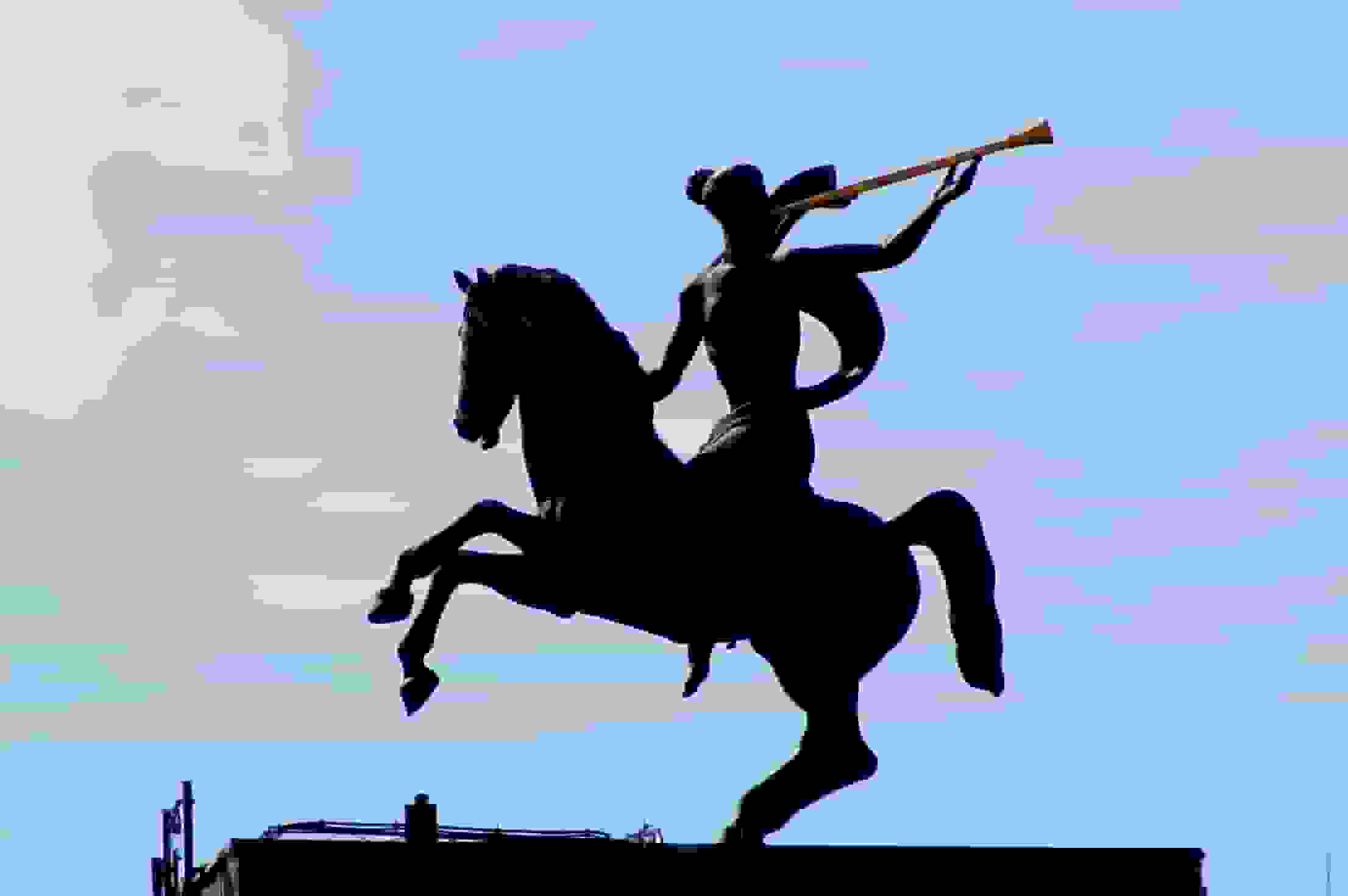 Statue im Park Pobedy