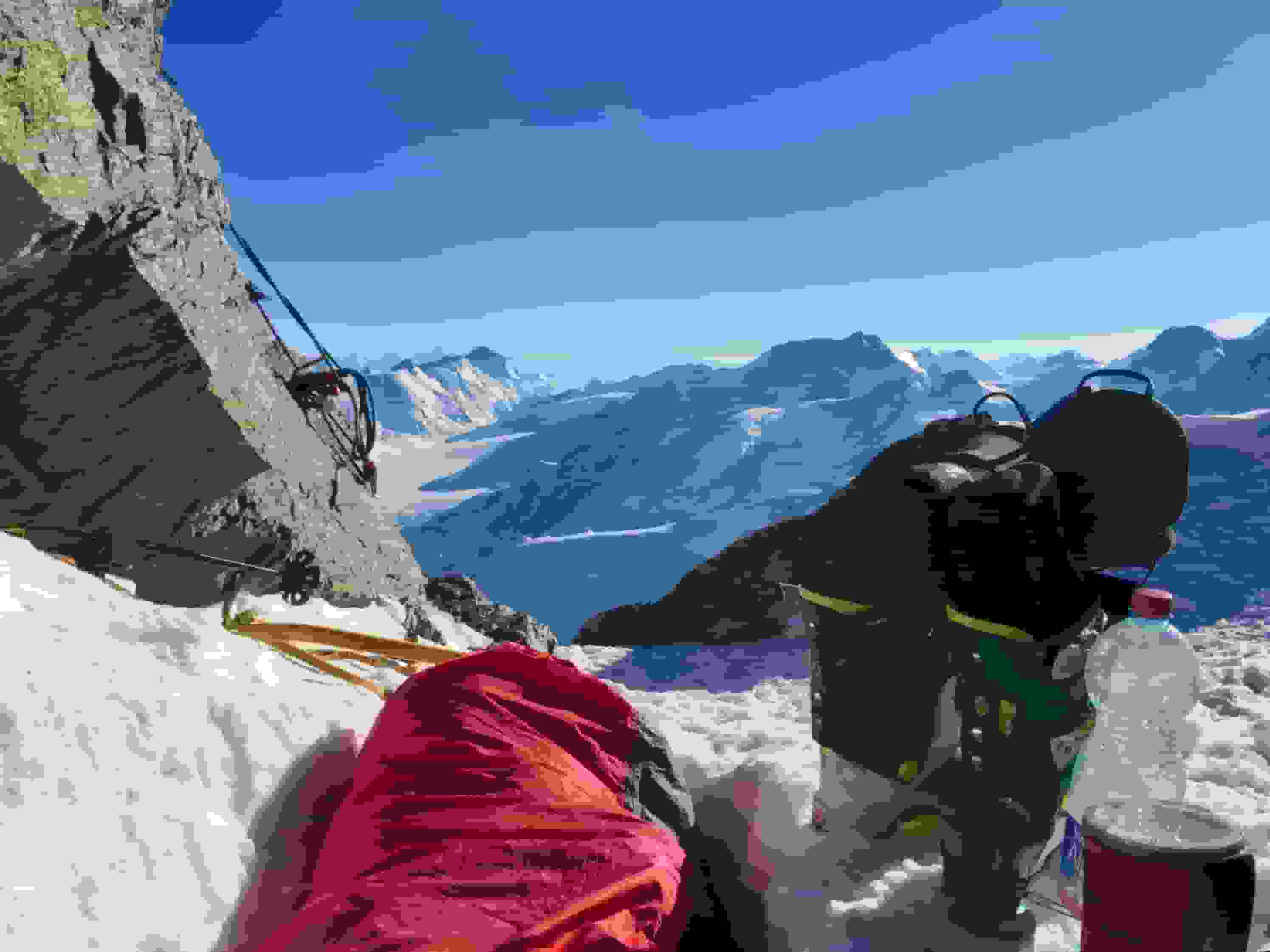 Biwakplatz mit Aussicht