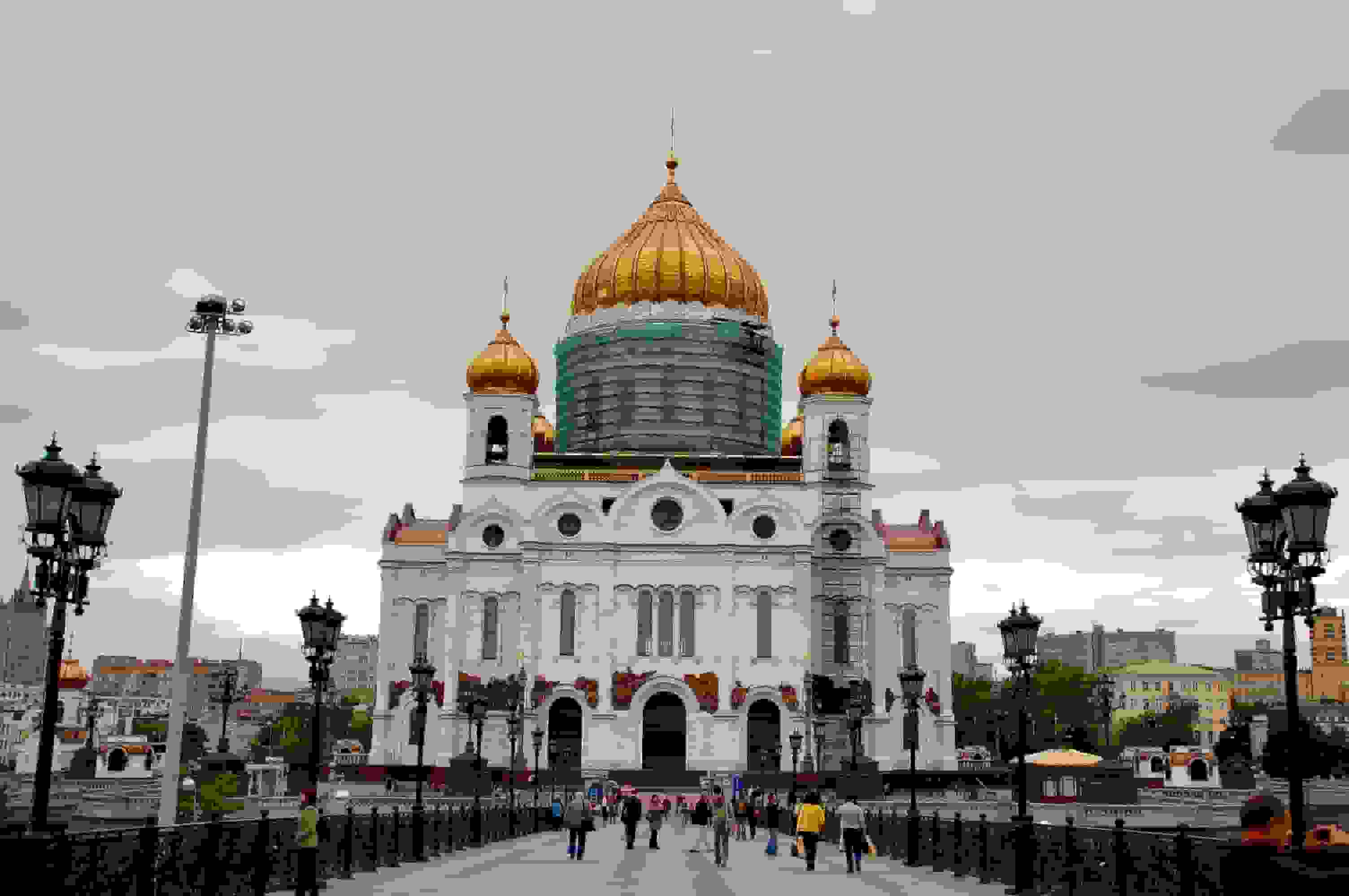 Christ-Erlöser-Kathedrale, die grösste Kirche der russisch-orthodoxen Religionsgemeinschaft