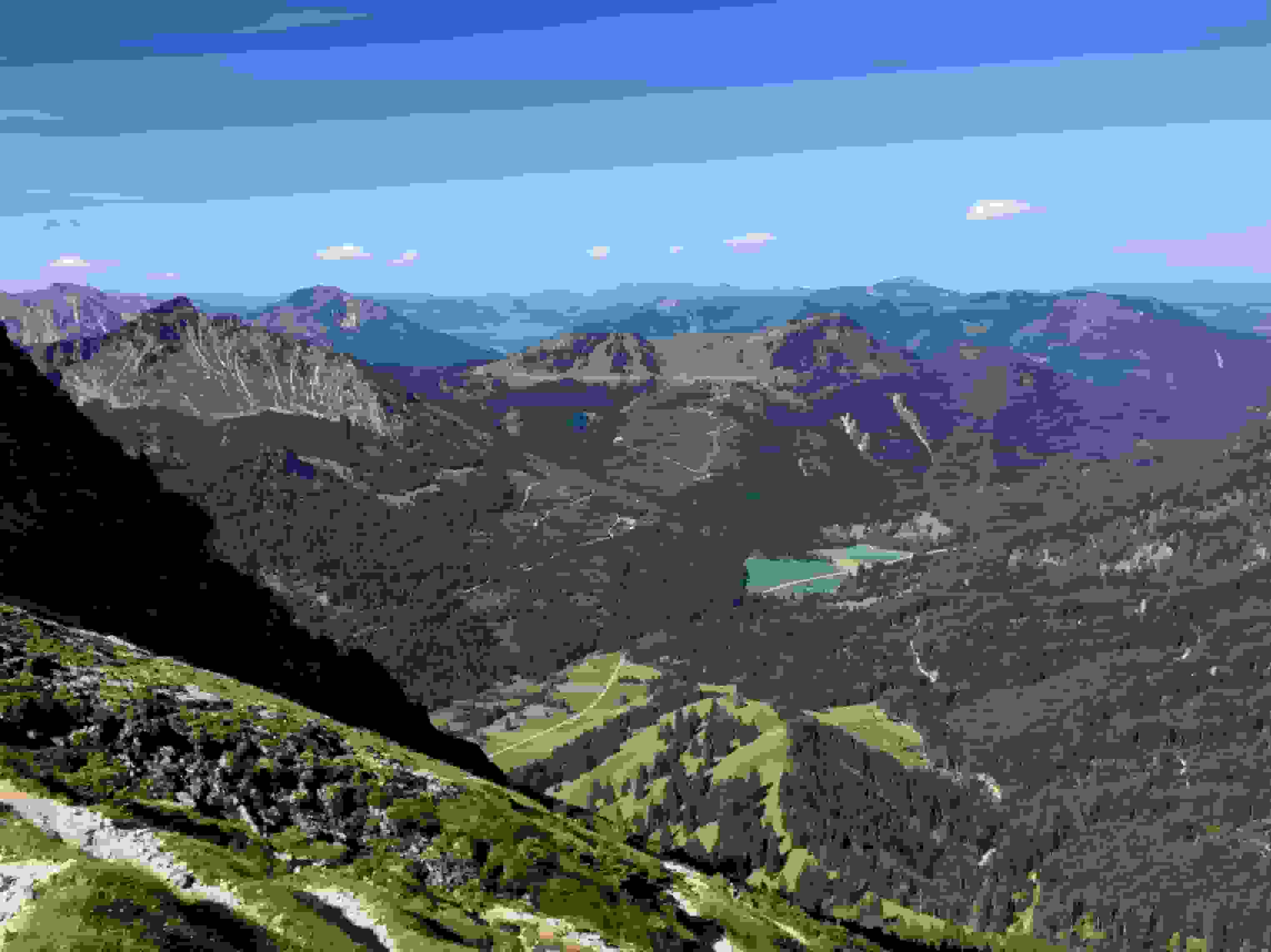 Ausblick nach Österreich