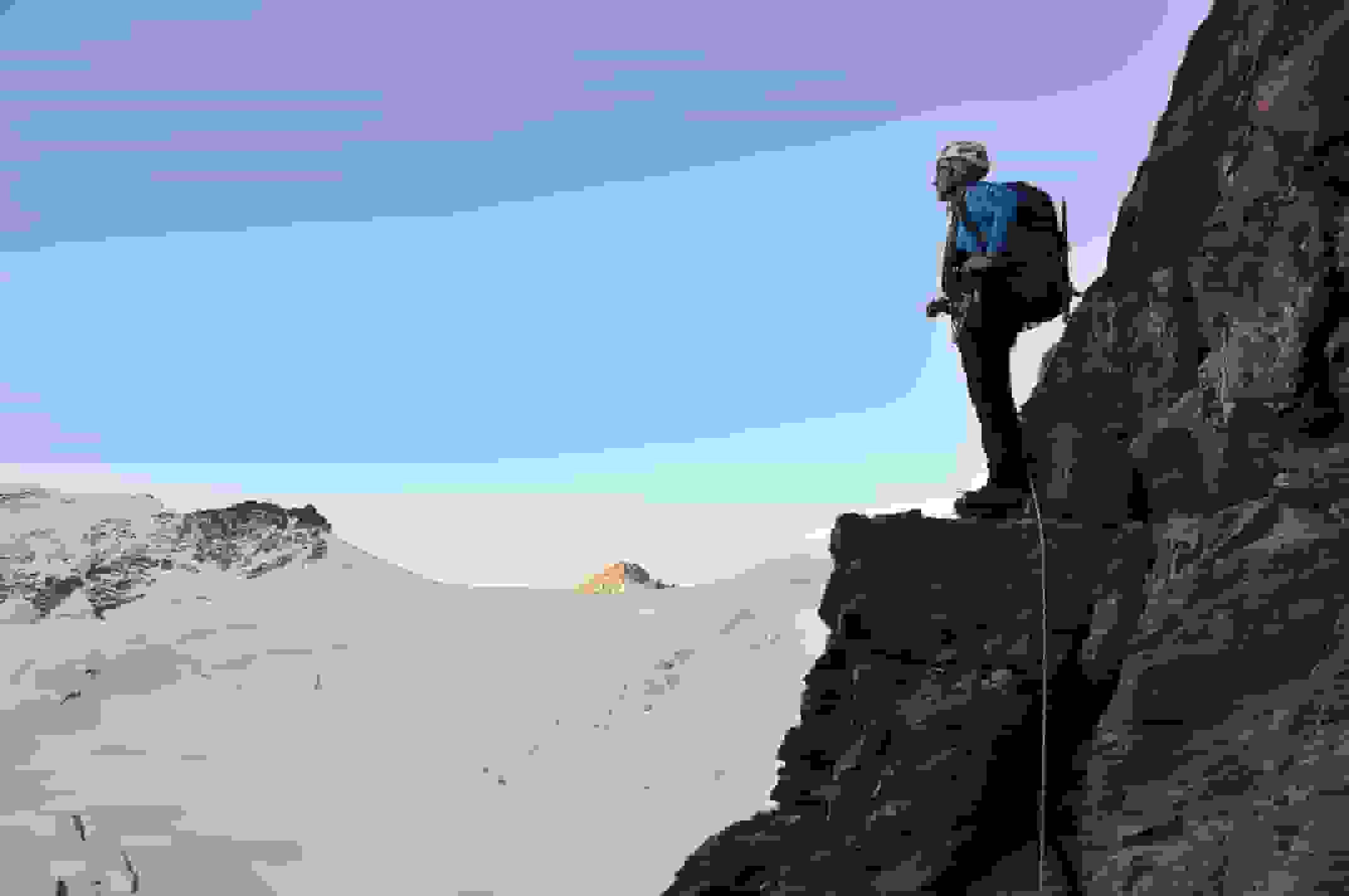 Einsteig zum Rottalsporn