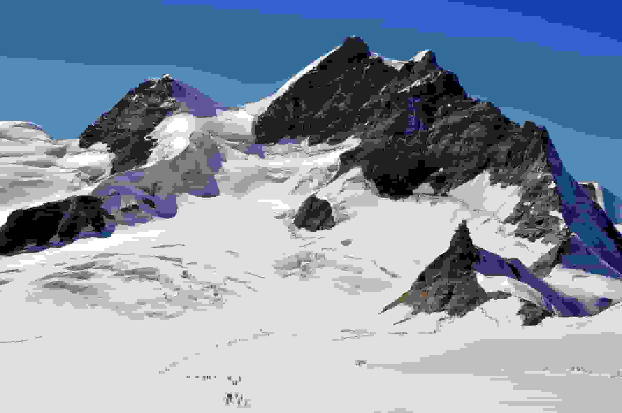 Rottalhorn und Jungfrau