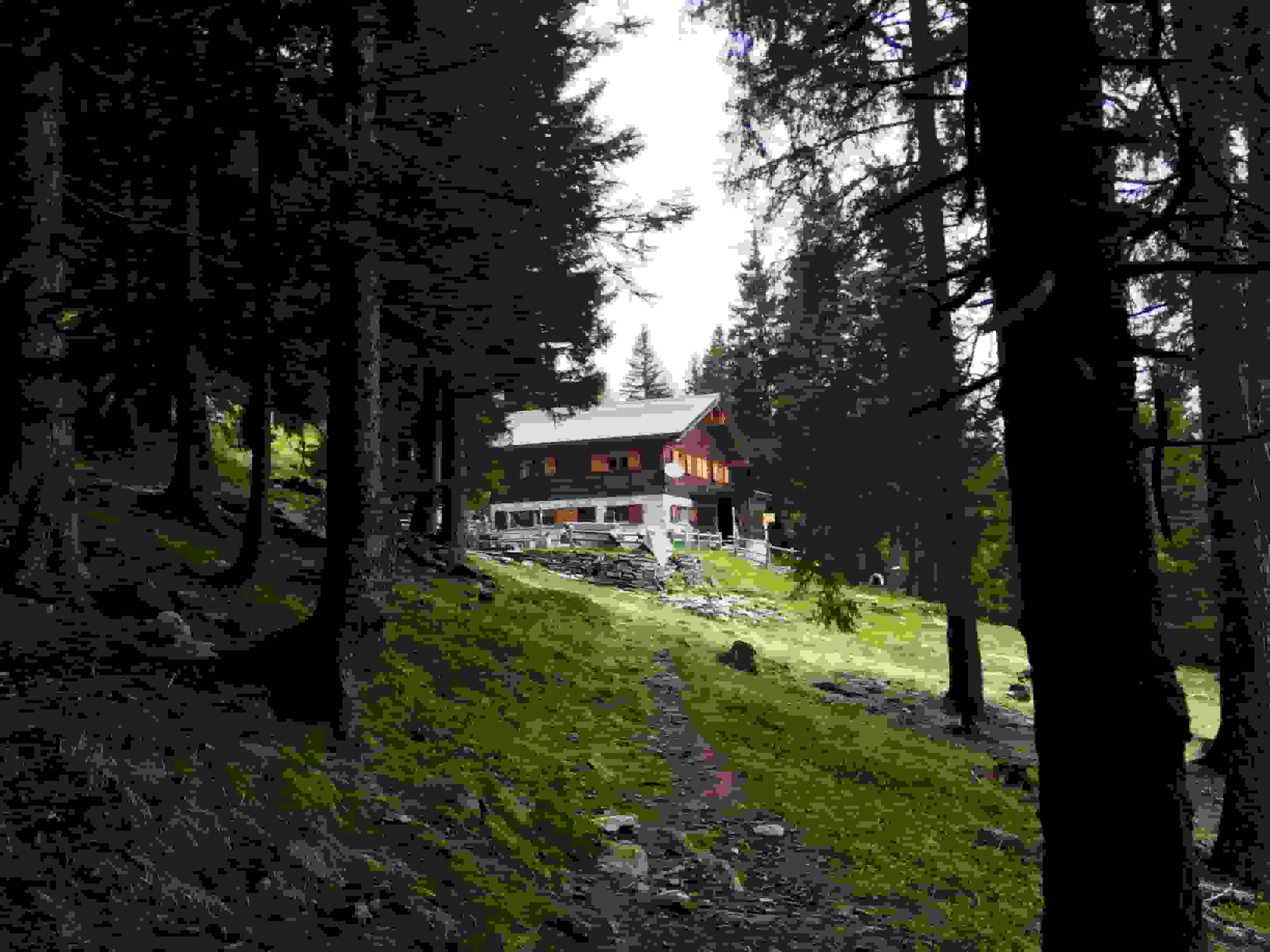 Idyllisch gelegen: Die Capanna Pian d’Alpe.