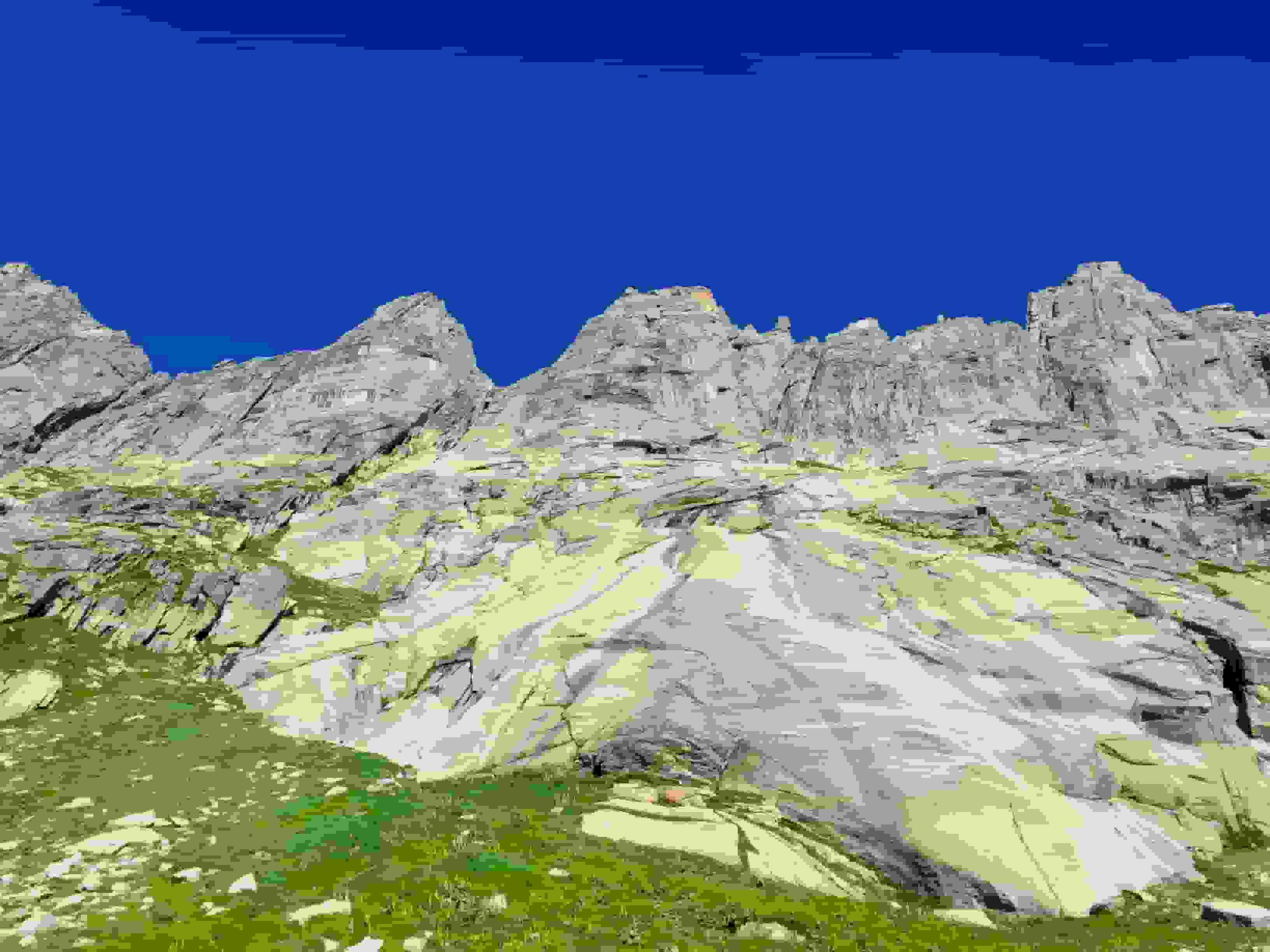 Unser Tagesziel in der Bildmitte