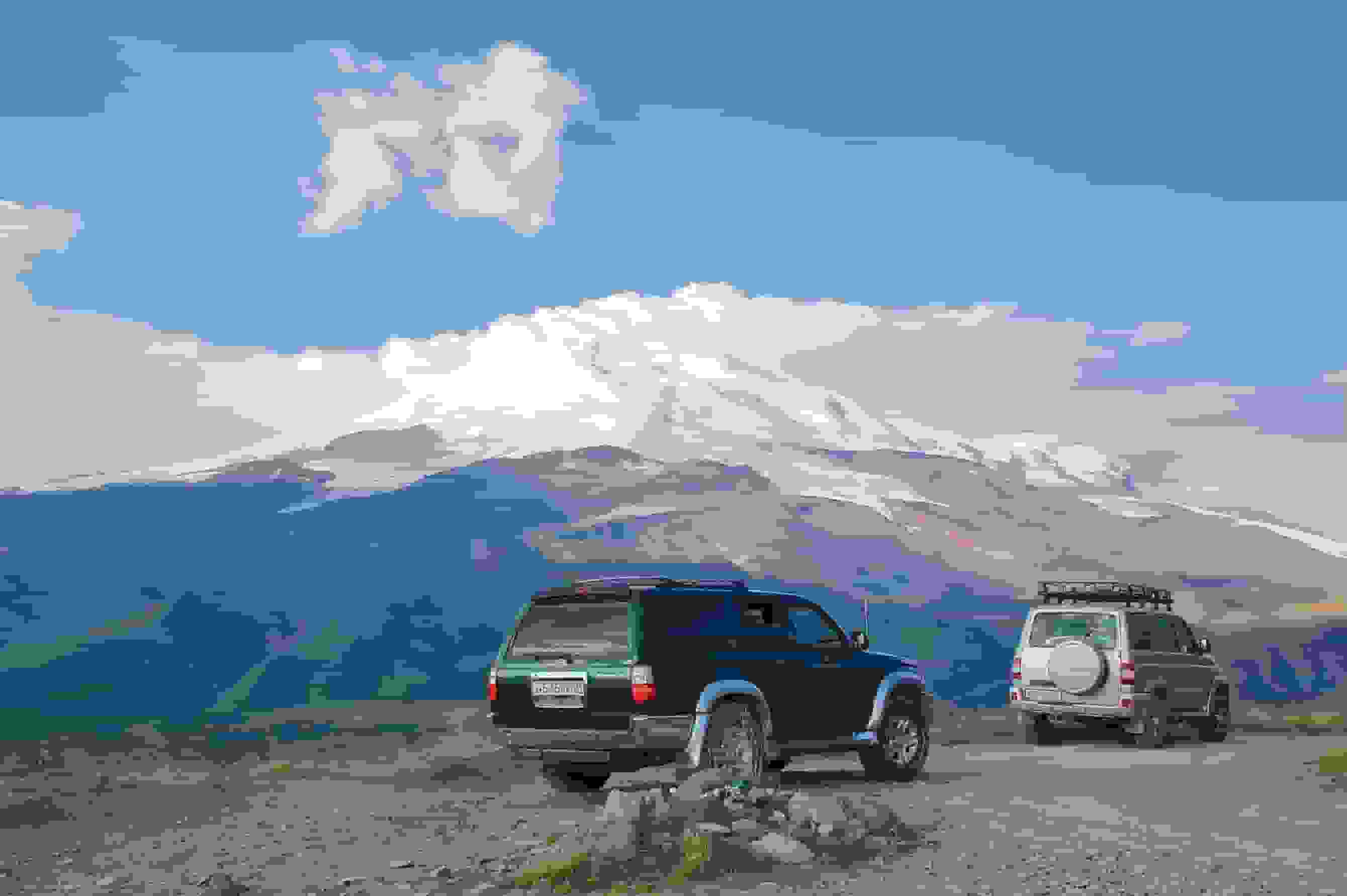 Elbrus und unsere Fahrzeuge