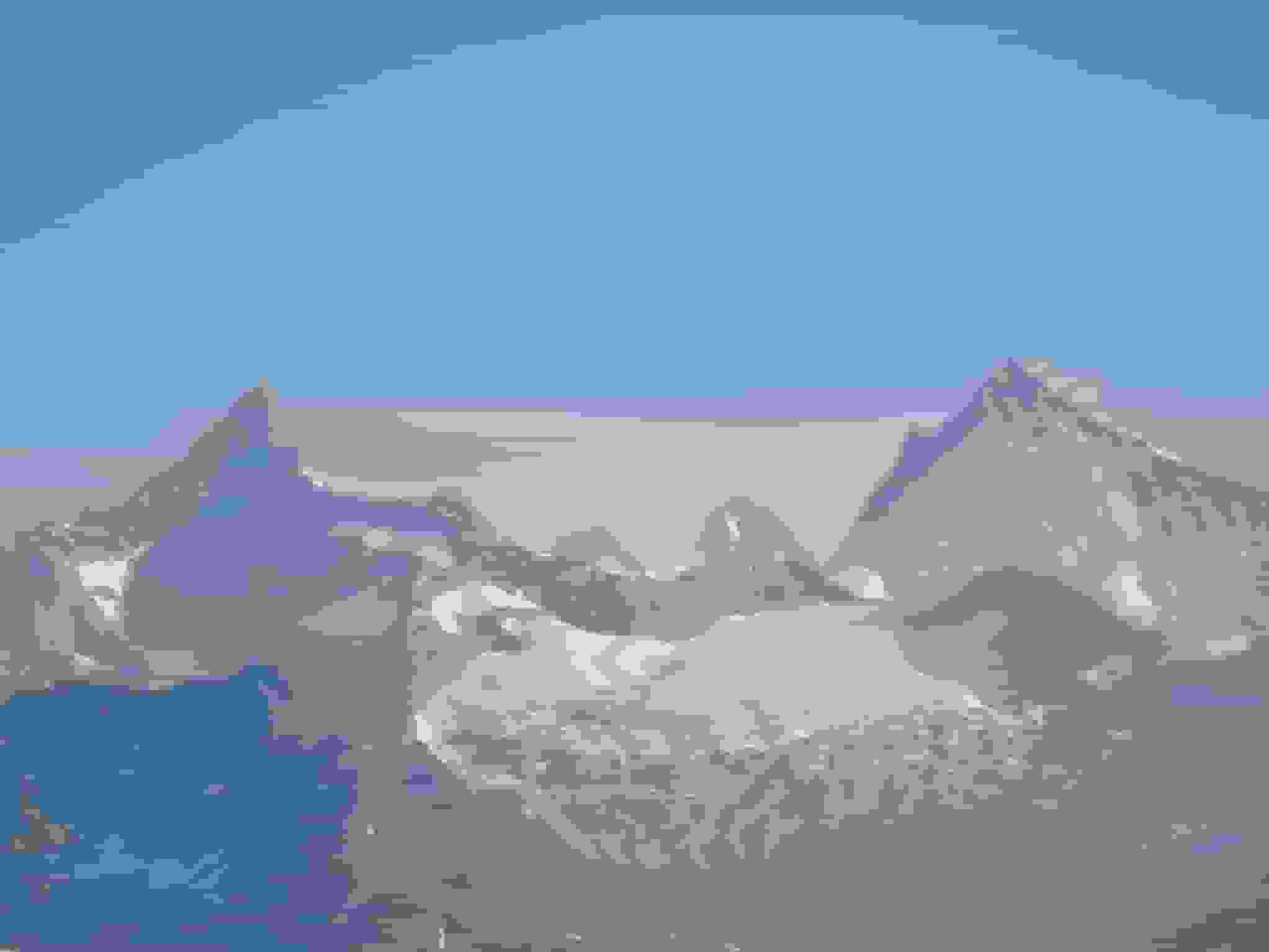 Zinalrothorn und Weisshorn