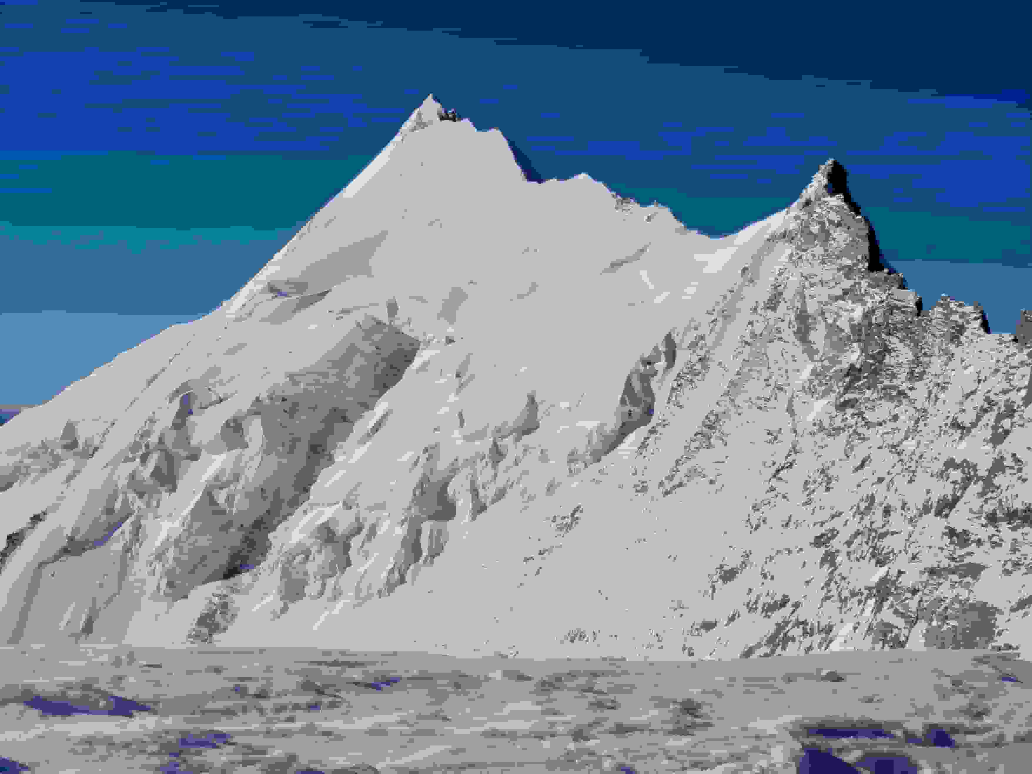 Weisshorn-Nordgrat mit Grand Gendarme