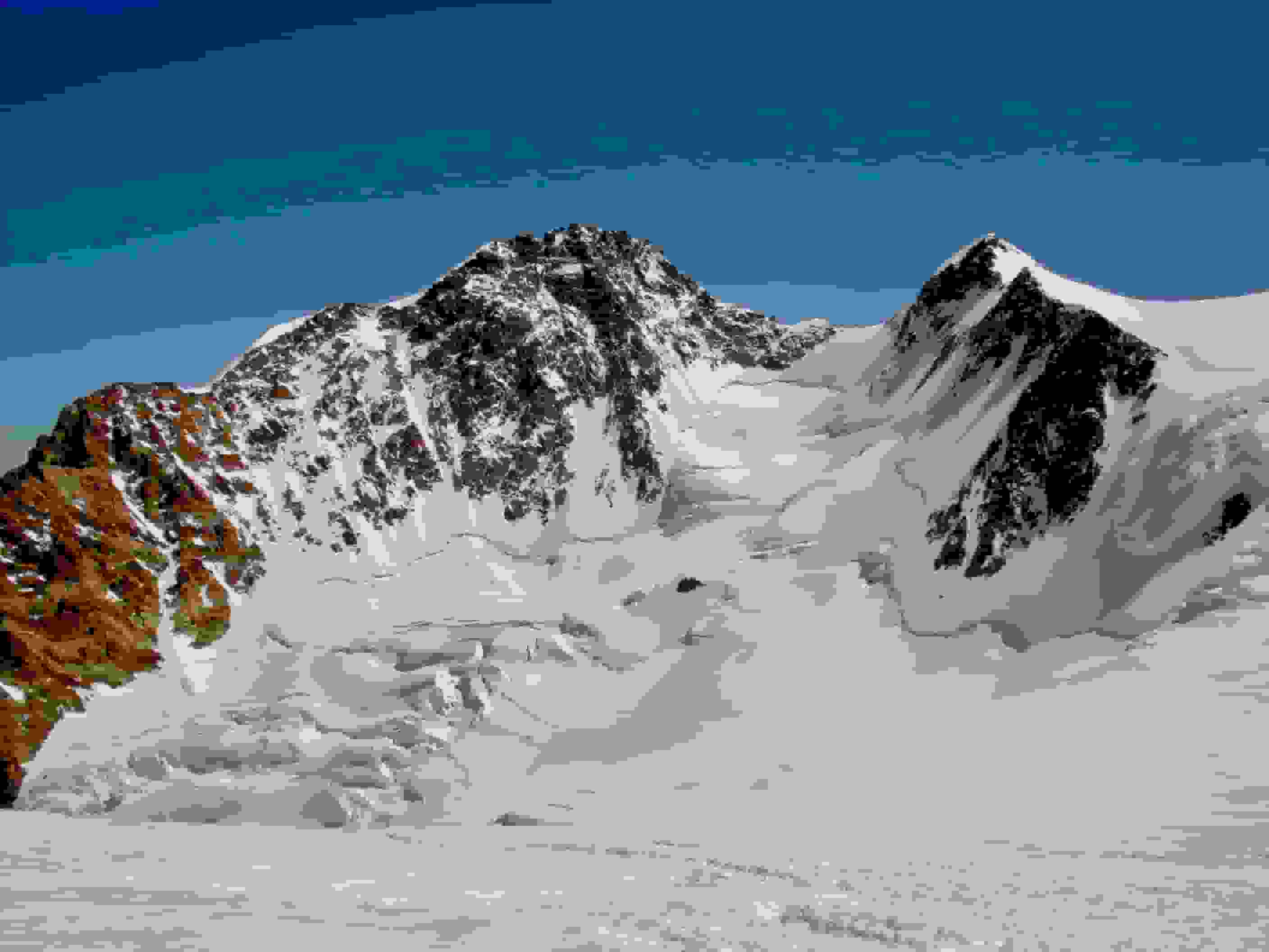 Dufourspitze und Zumsteinspitze