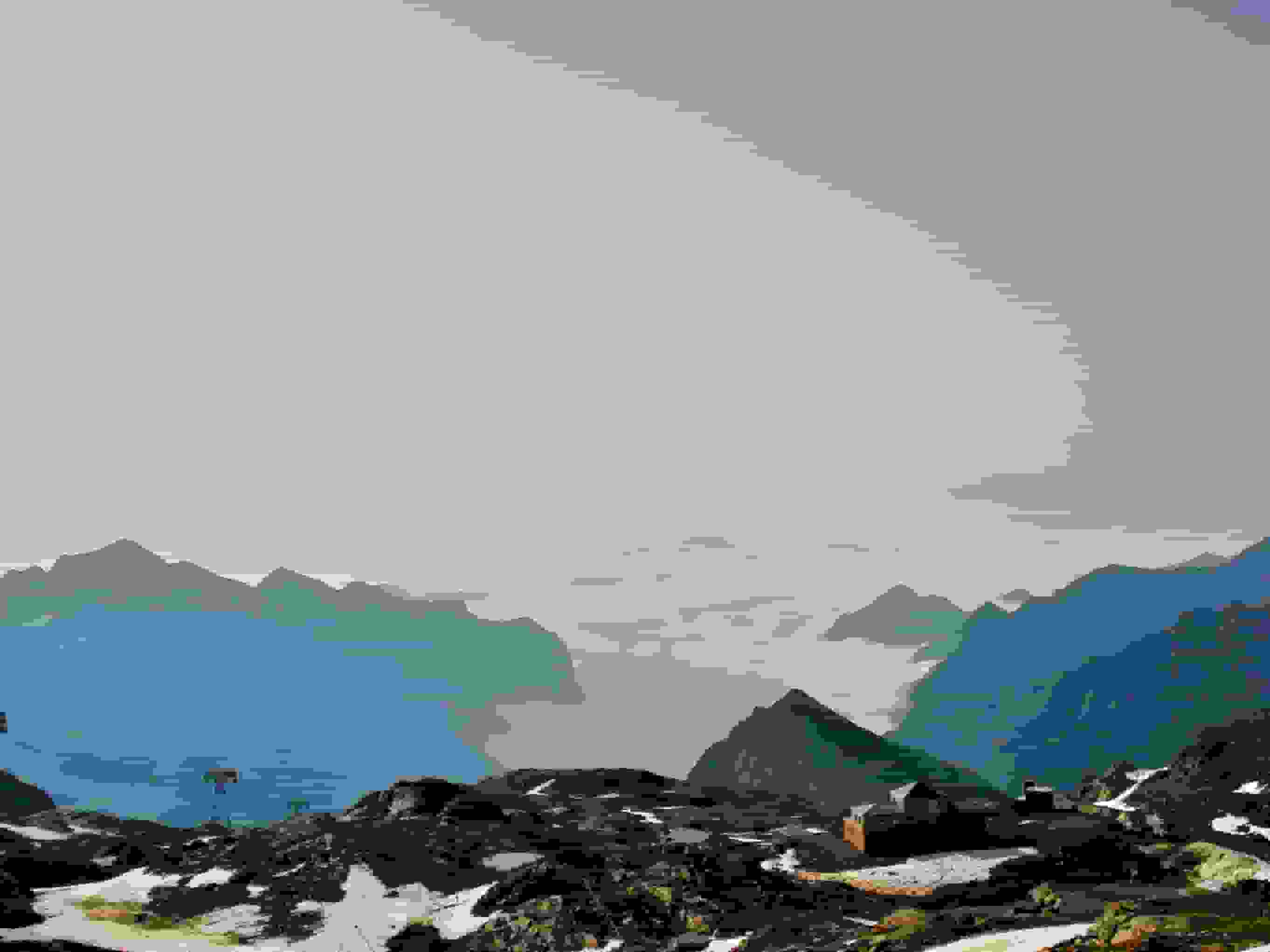 Wieder bei der Punta Indren