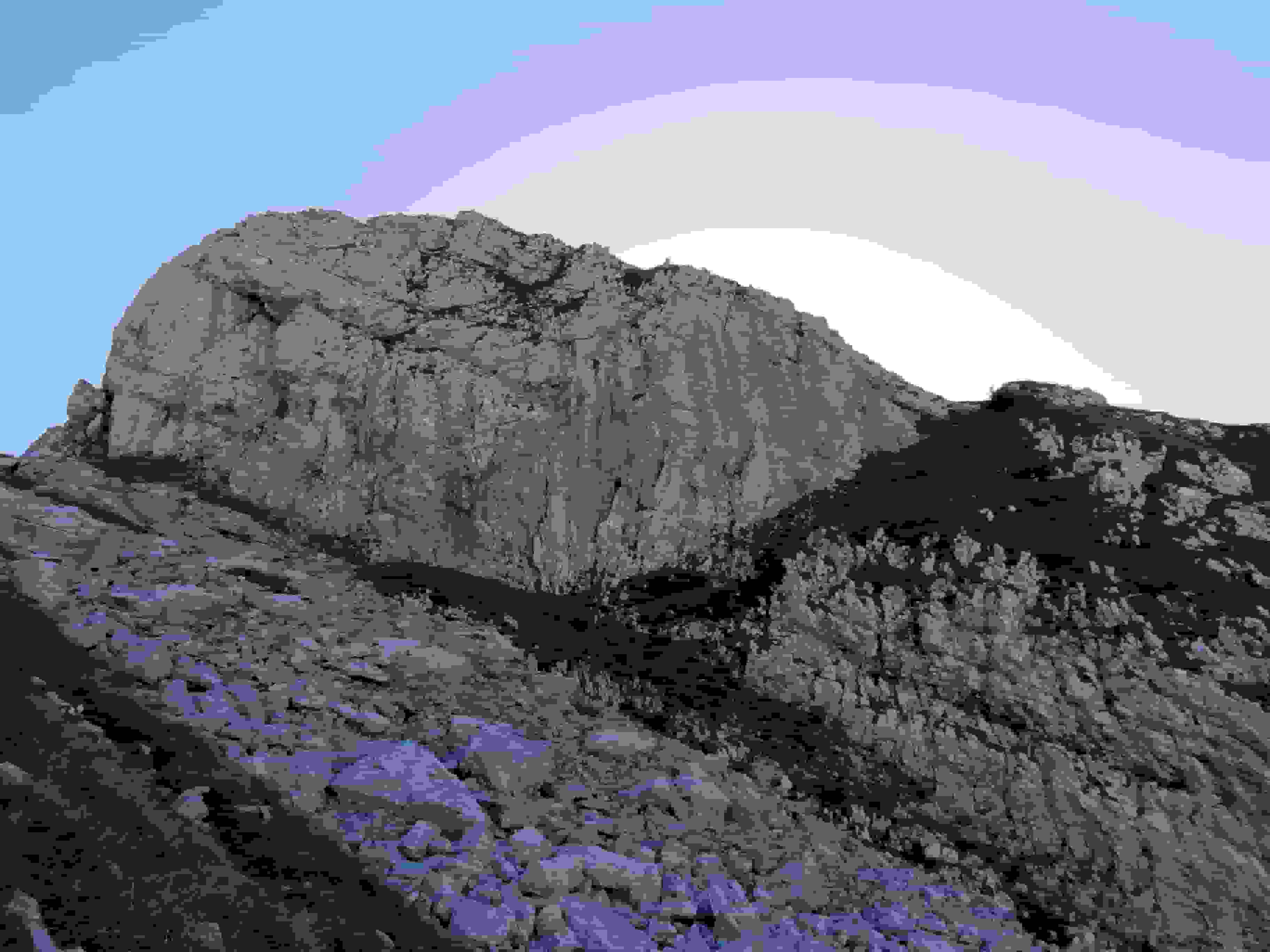 Aufstieg zum Plattenberg